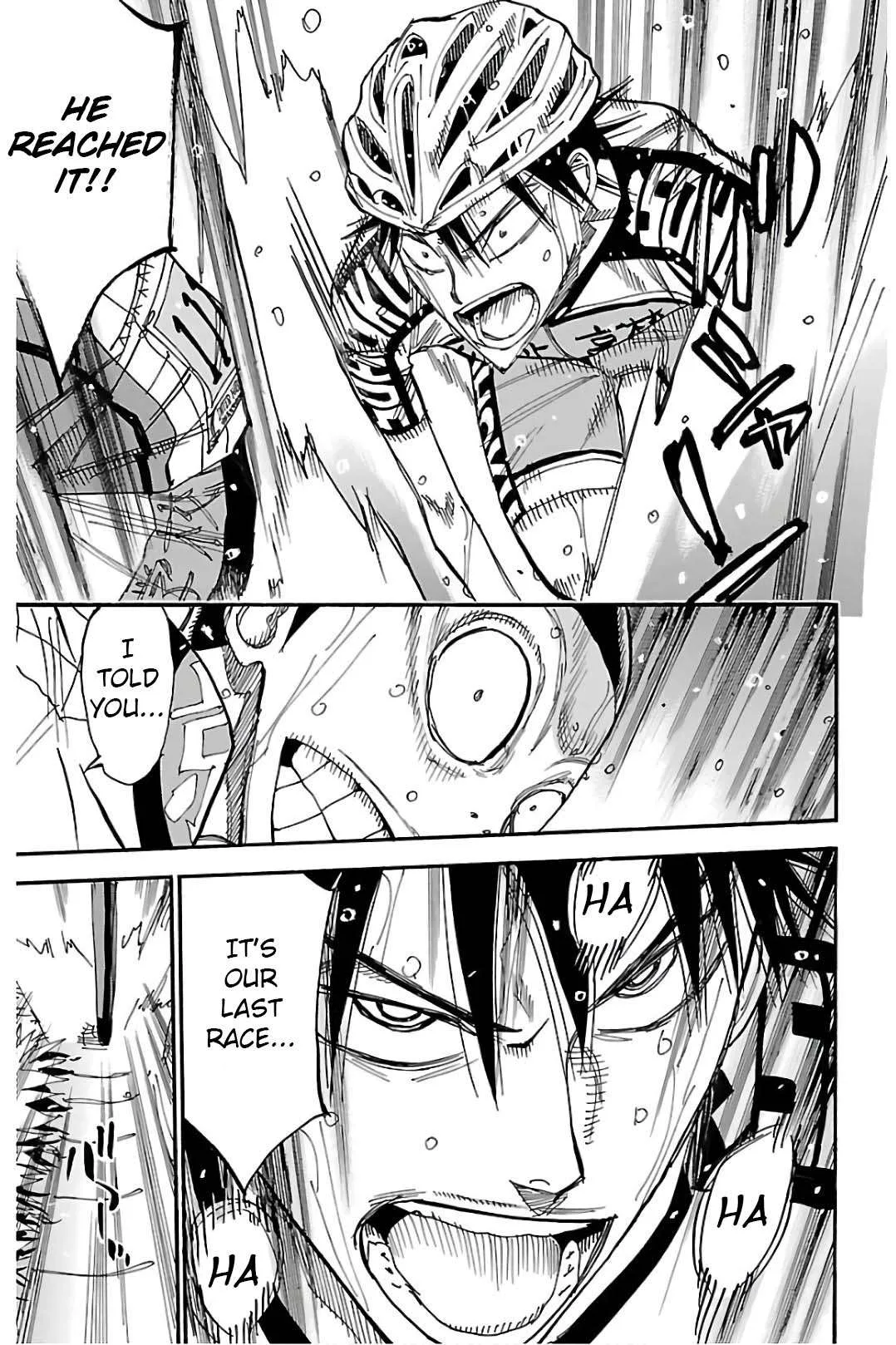 Yowamushi Pedal Chapter 508 page 13
