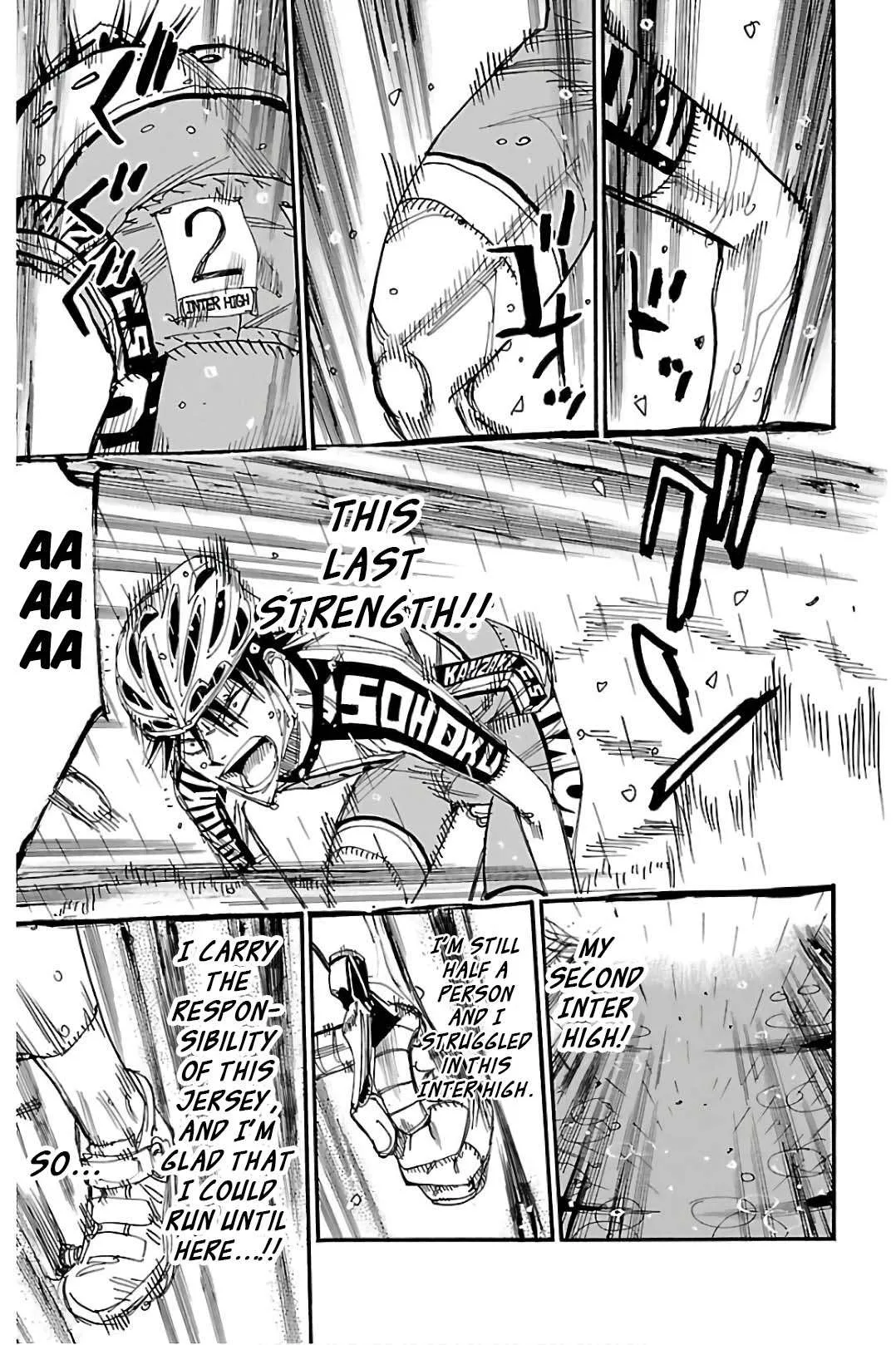 Yowamushi Pedal Chapter 509 page 11