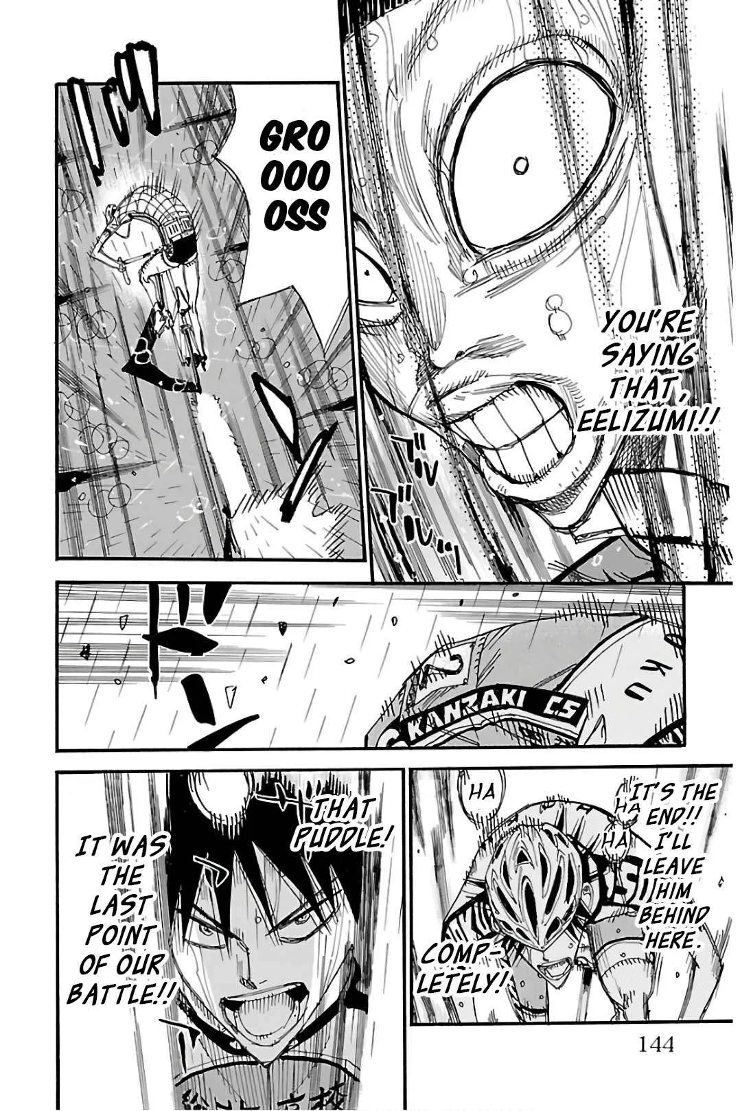 Yowamushi Pedal Chapter 509 page 8