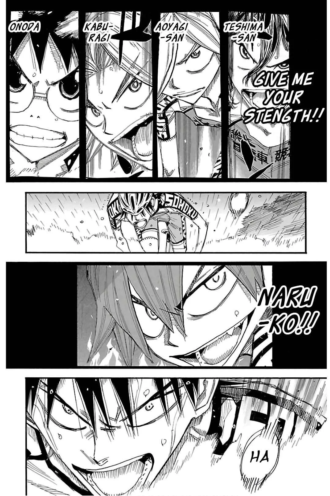 Yowamushi Pedal Chapter 509 page 10