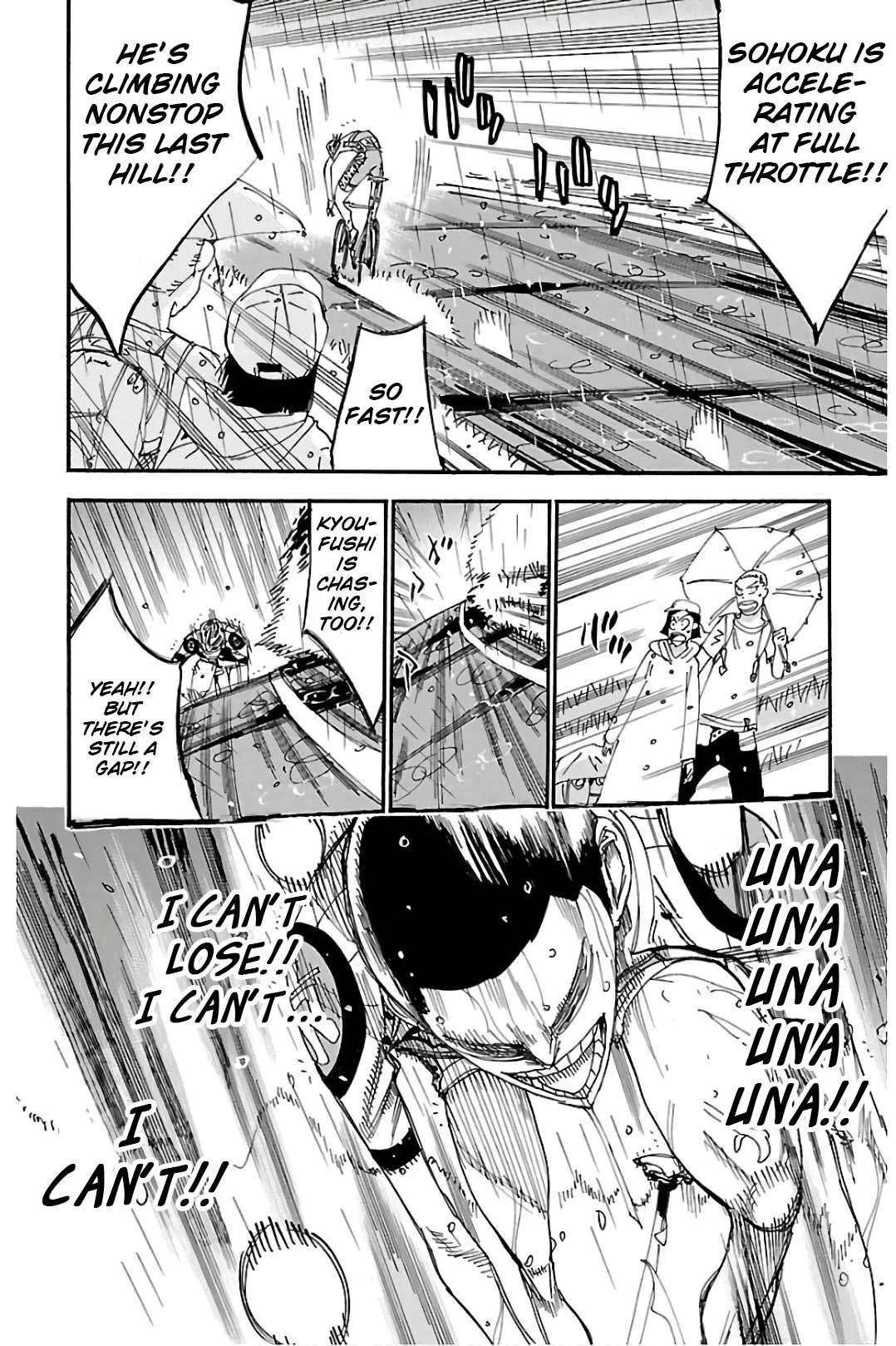 Yowamushi Pedal Chapter 509 page 13
