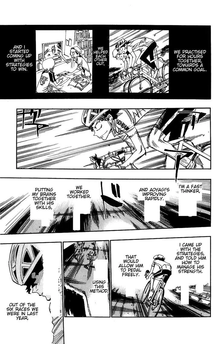 Yowamushi Pedal Chapter 51 page 14