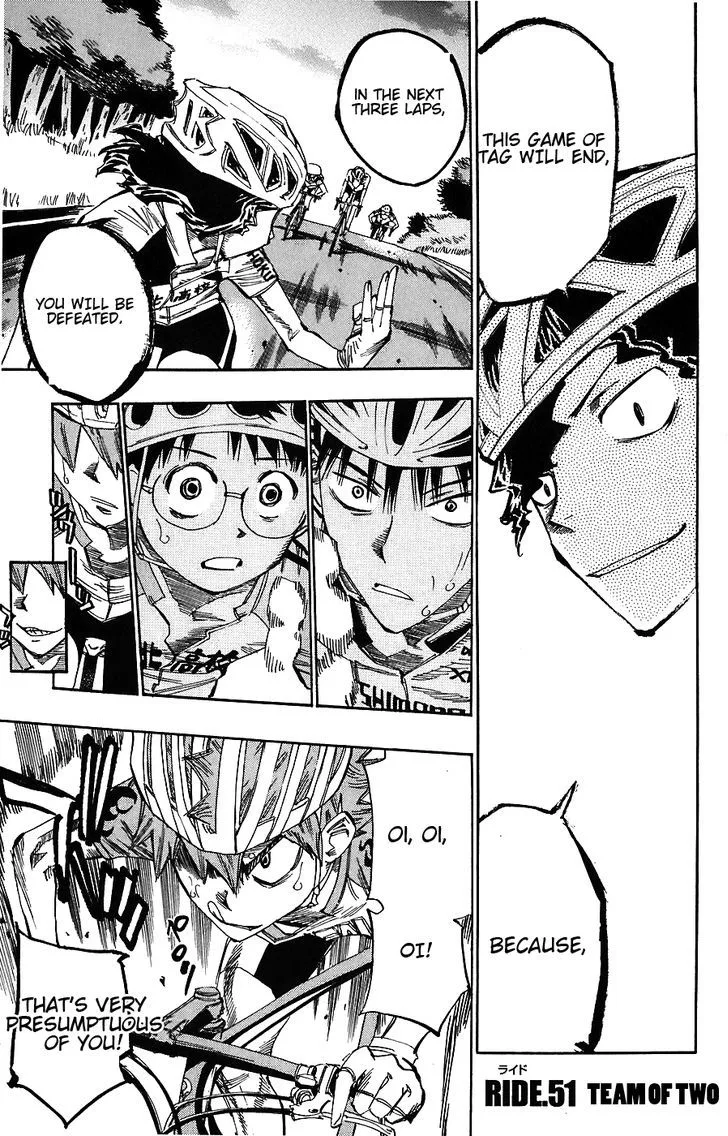 Yowamushi Pedal Chapter 51 page 1