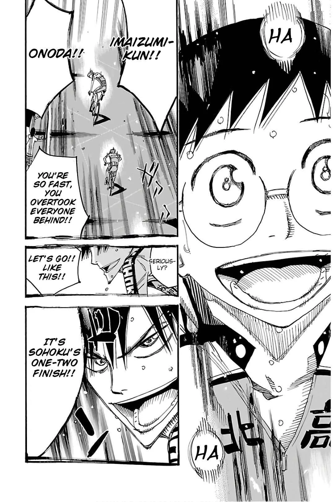 Yowamushi Pedal Chapter 510 page 17