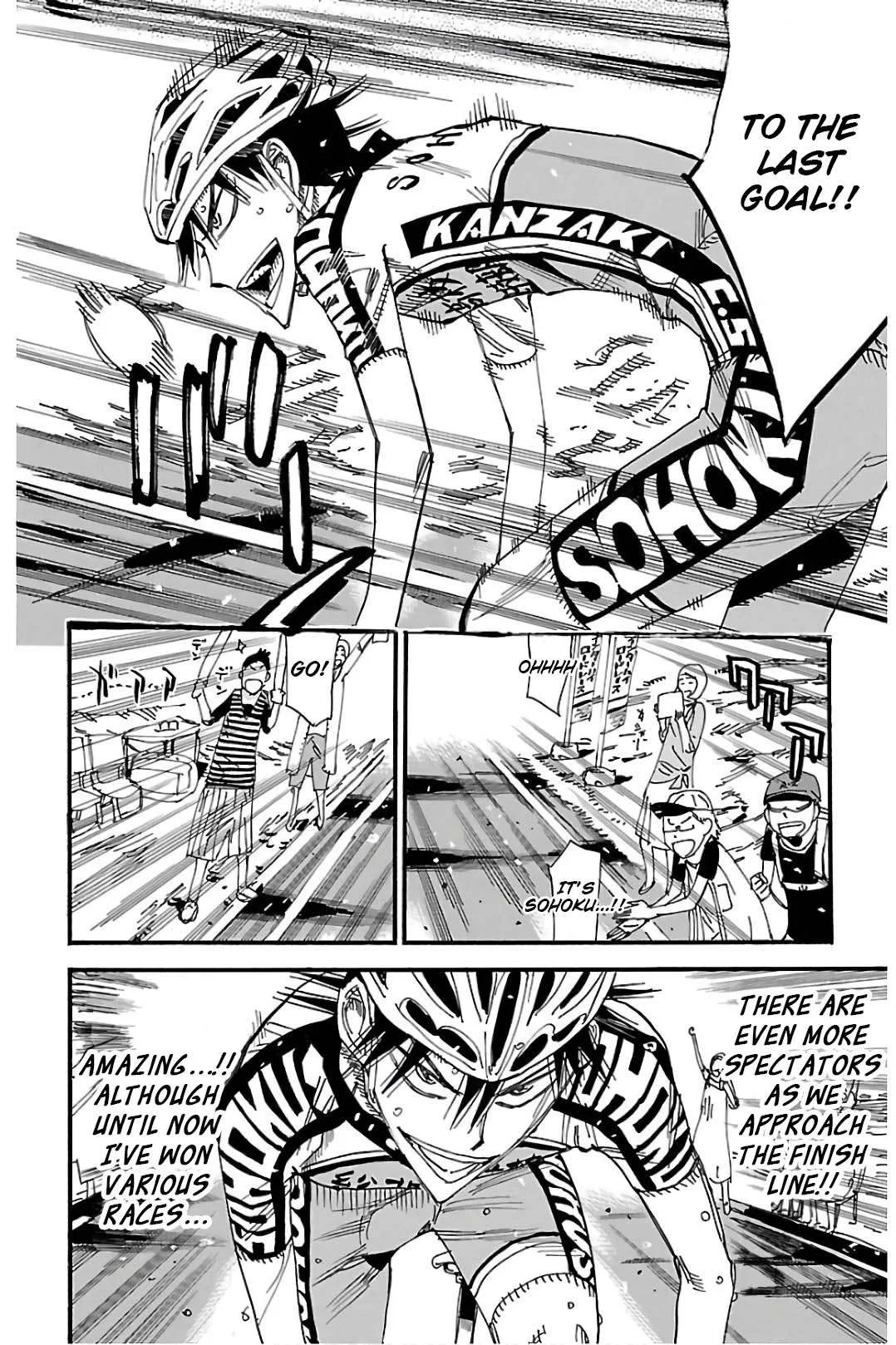 Yowamushi Pedal Chapter 510 page 14