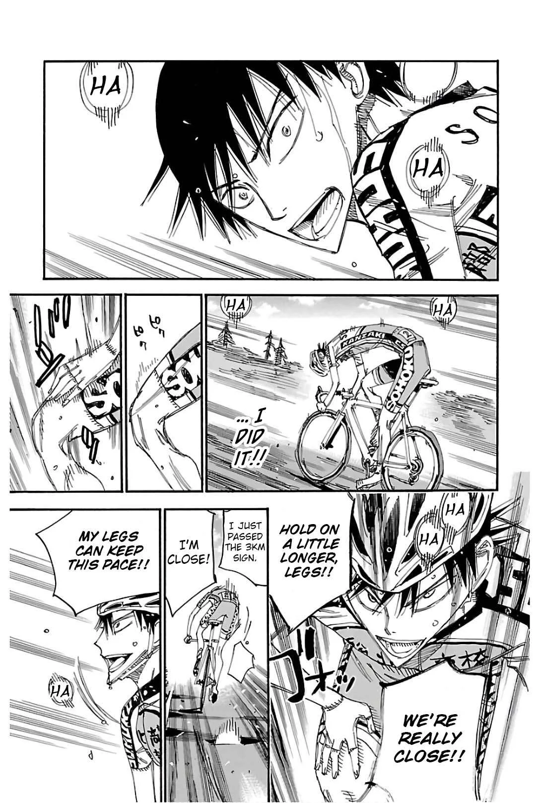 Yowamushi Pedal Chapter 510 page 13