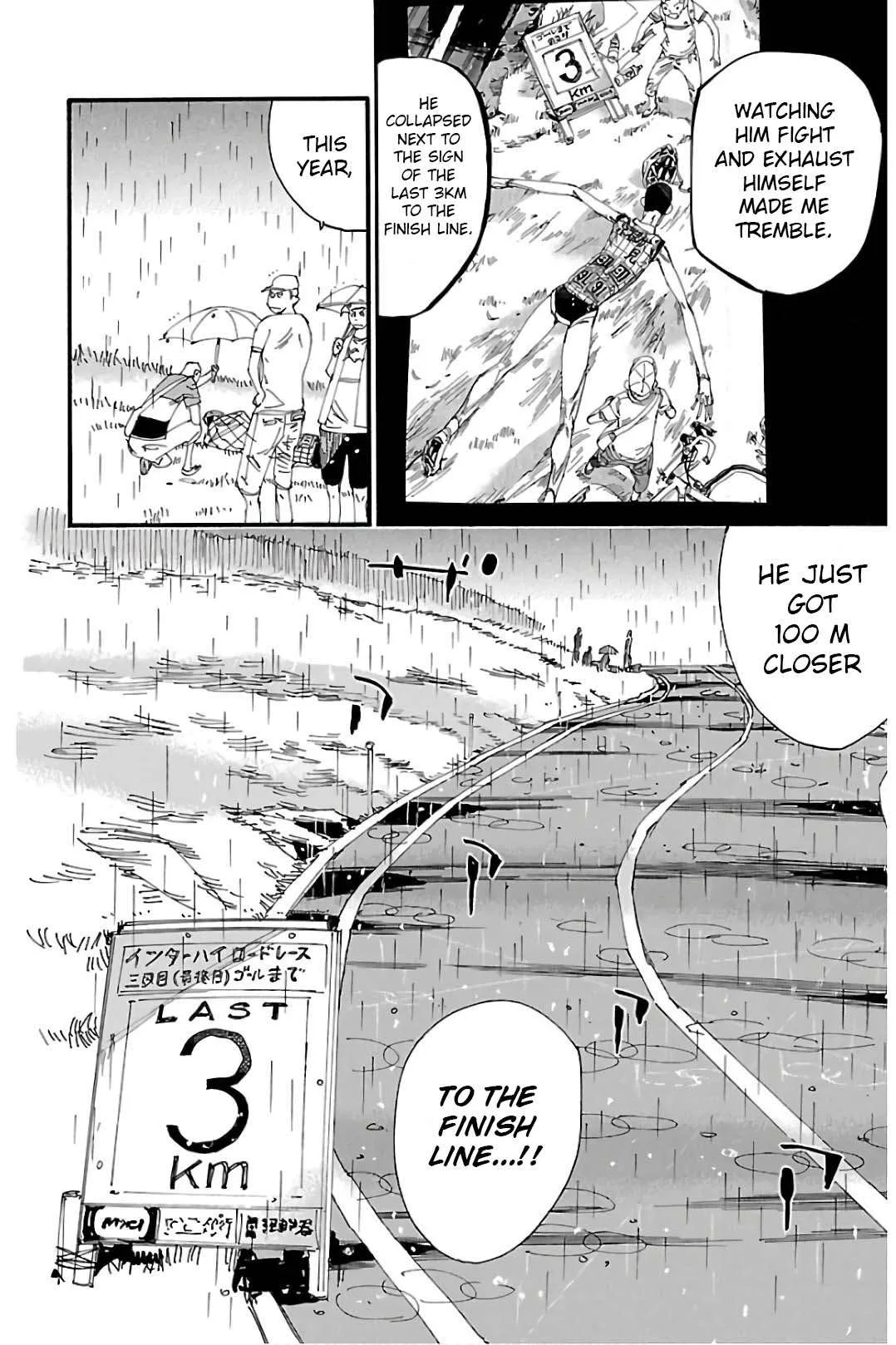 Yowamushi Pedal Chapter 510 page 7