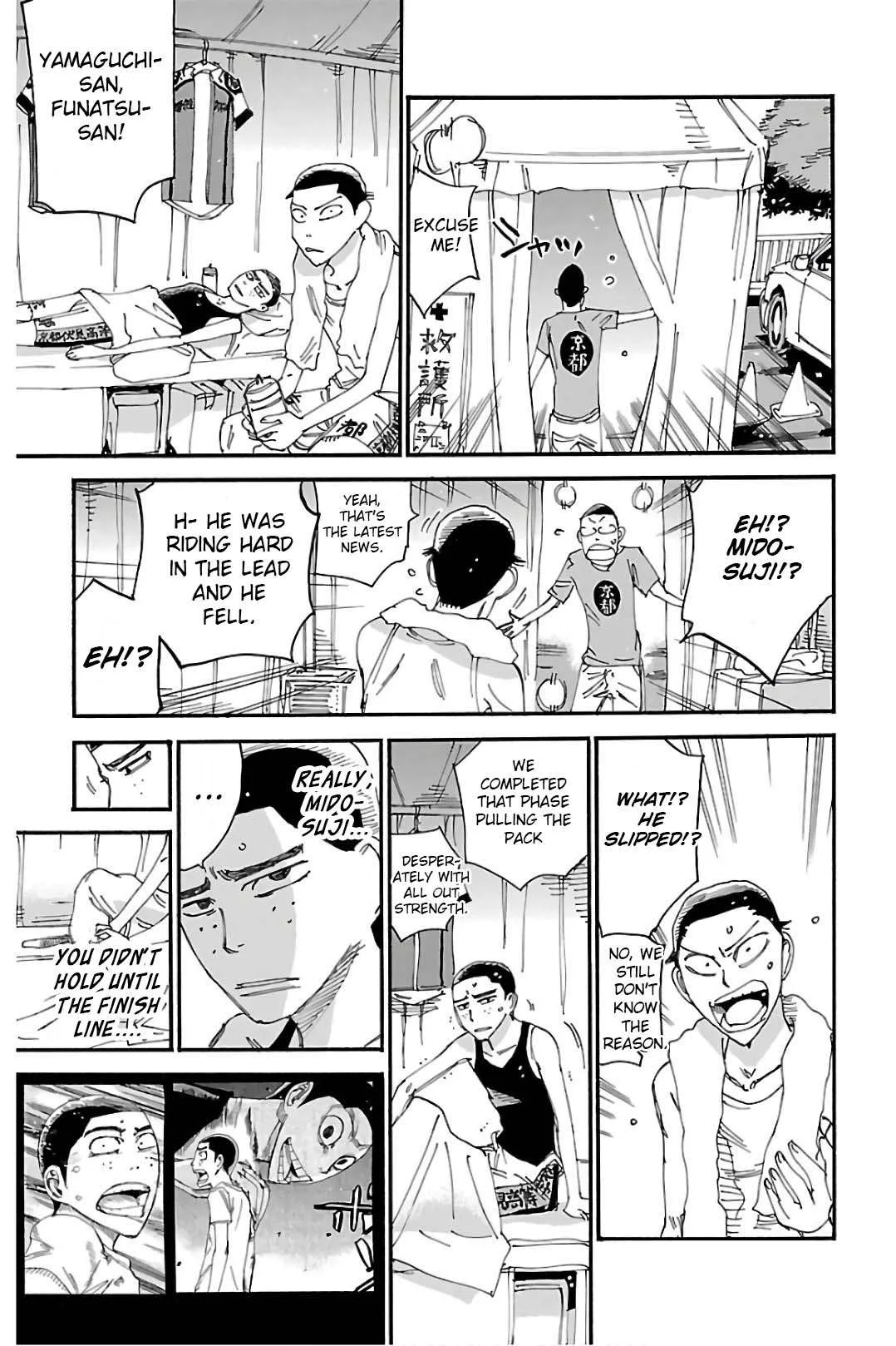 Yowamushi Pedal Chapter 510 page 8