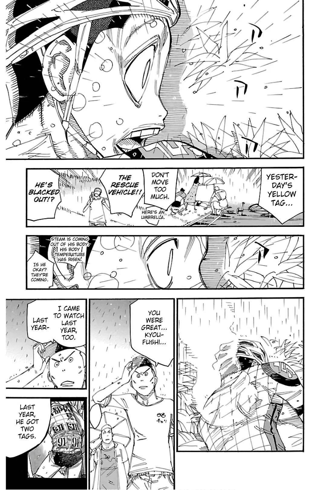 Yowamushi Pedal Chapter 510 page 6