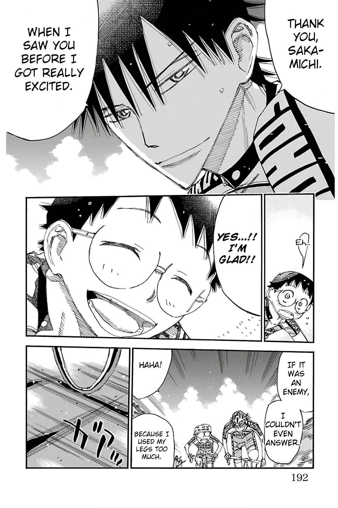Yowamushi Pedal Chapter 511 page 14