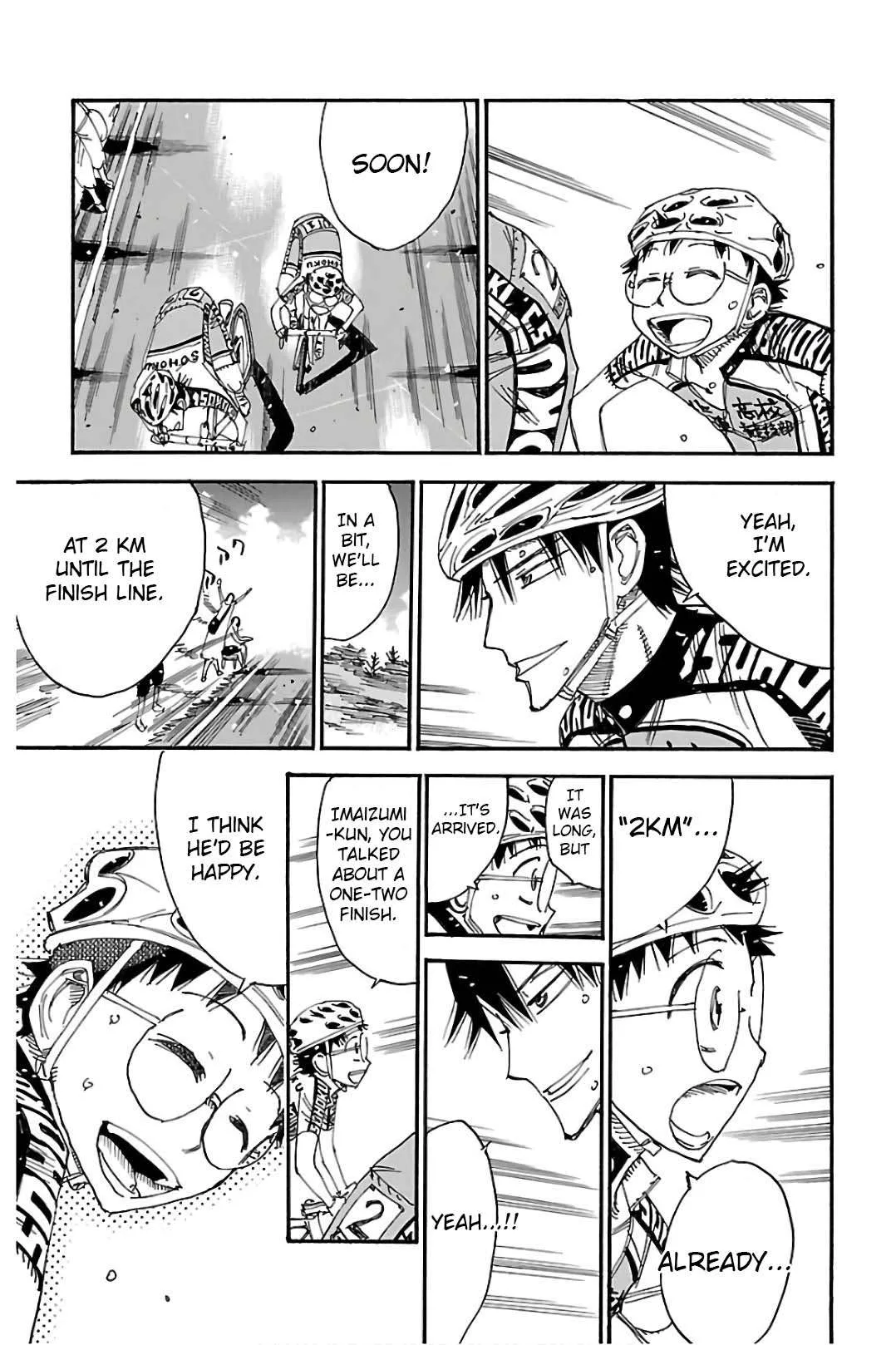 Yowamushi Pedal Chapter 511 page 15