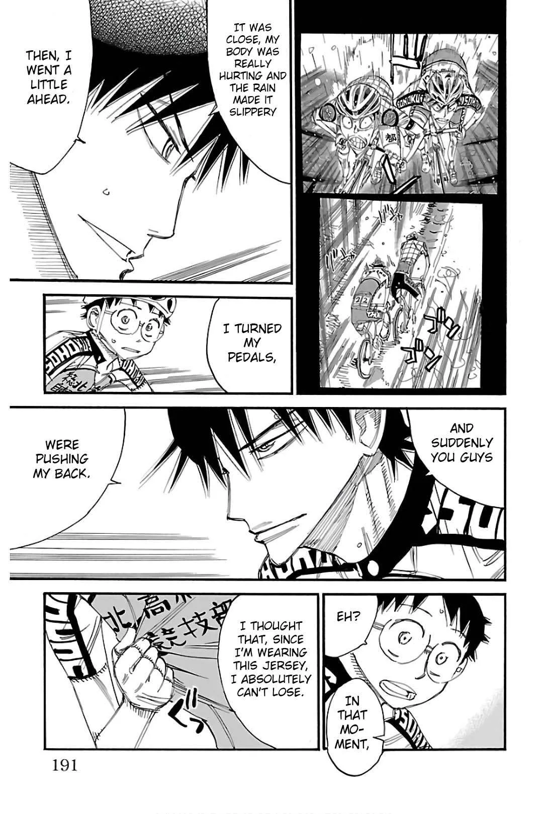Yowamushi Pedal Chapter 511 page 13
