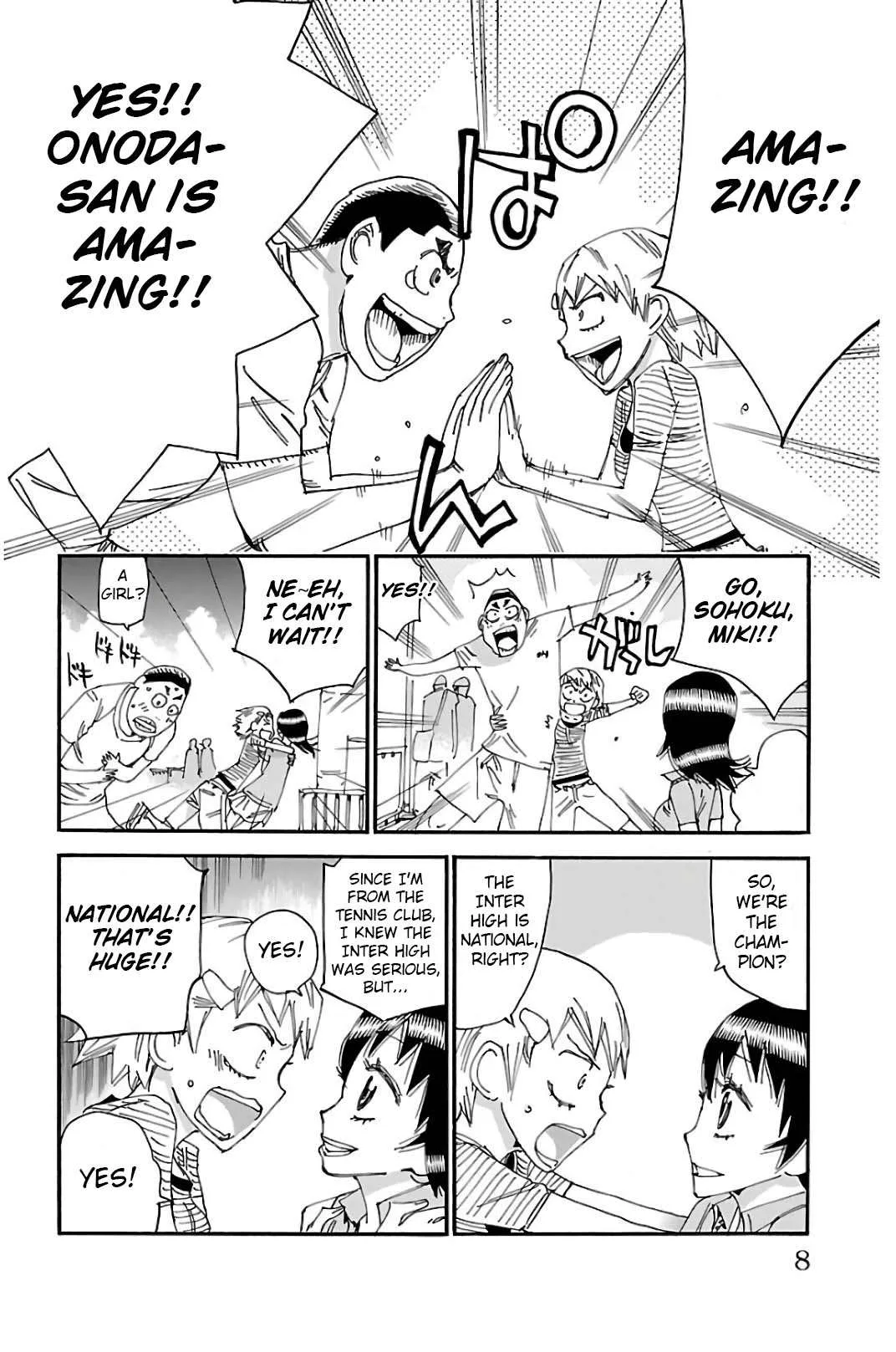 Yowamushi Pedal Chapter 512 page 5