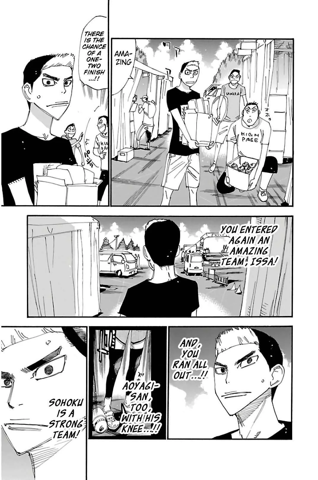 Yowamushi Pedal Chapter 512 page 8