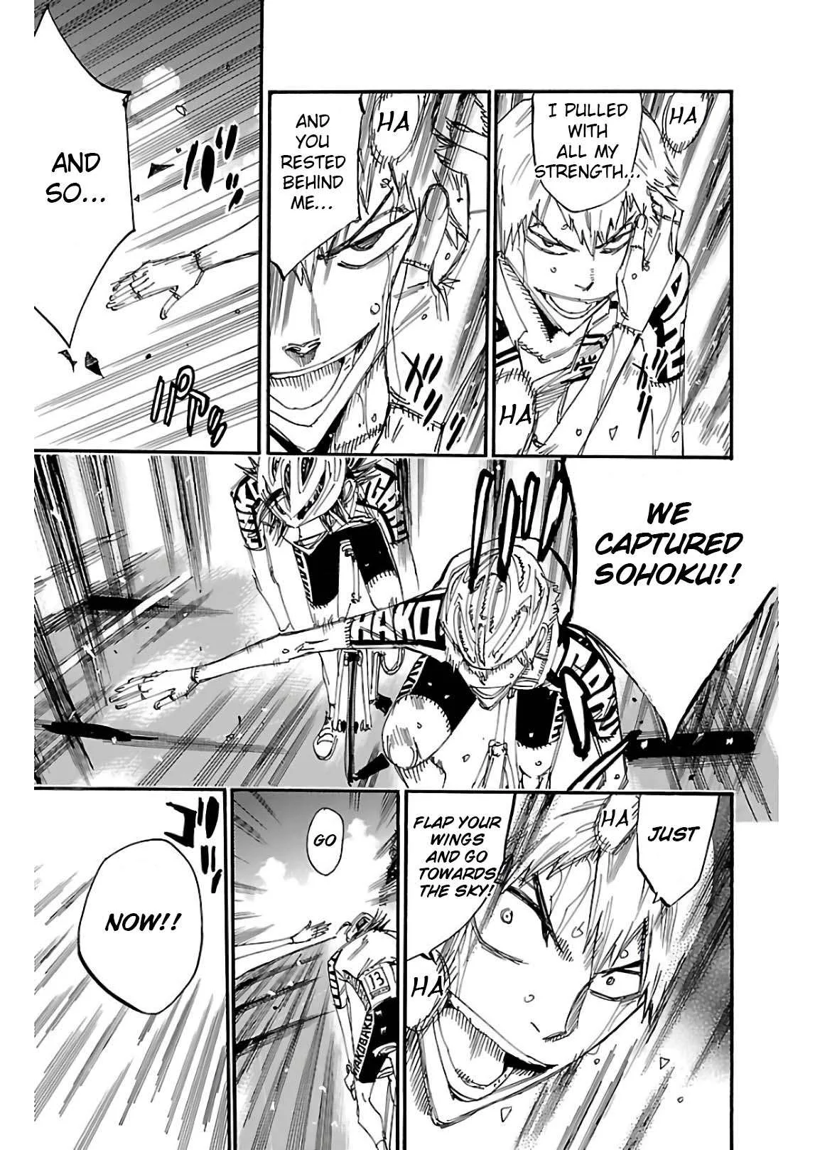 Yowamushi Pedal Chapter 513 page 4