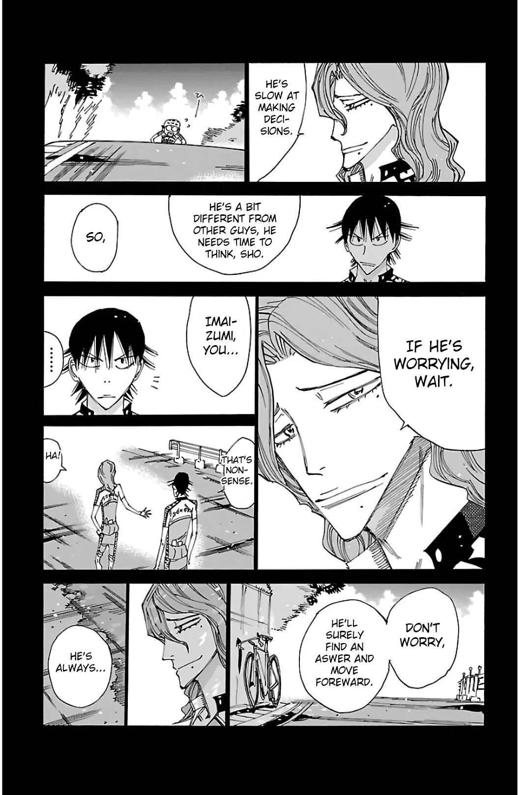 Yowamushi Pedal Chapter 513 page 17