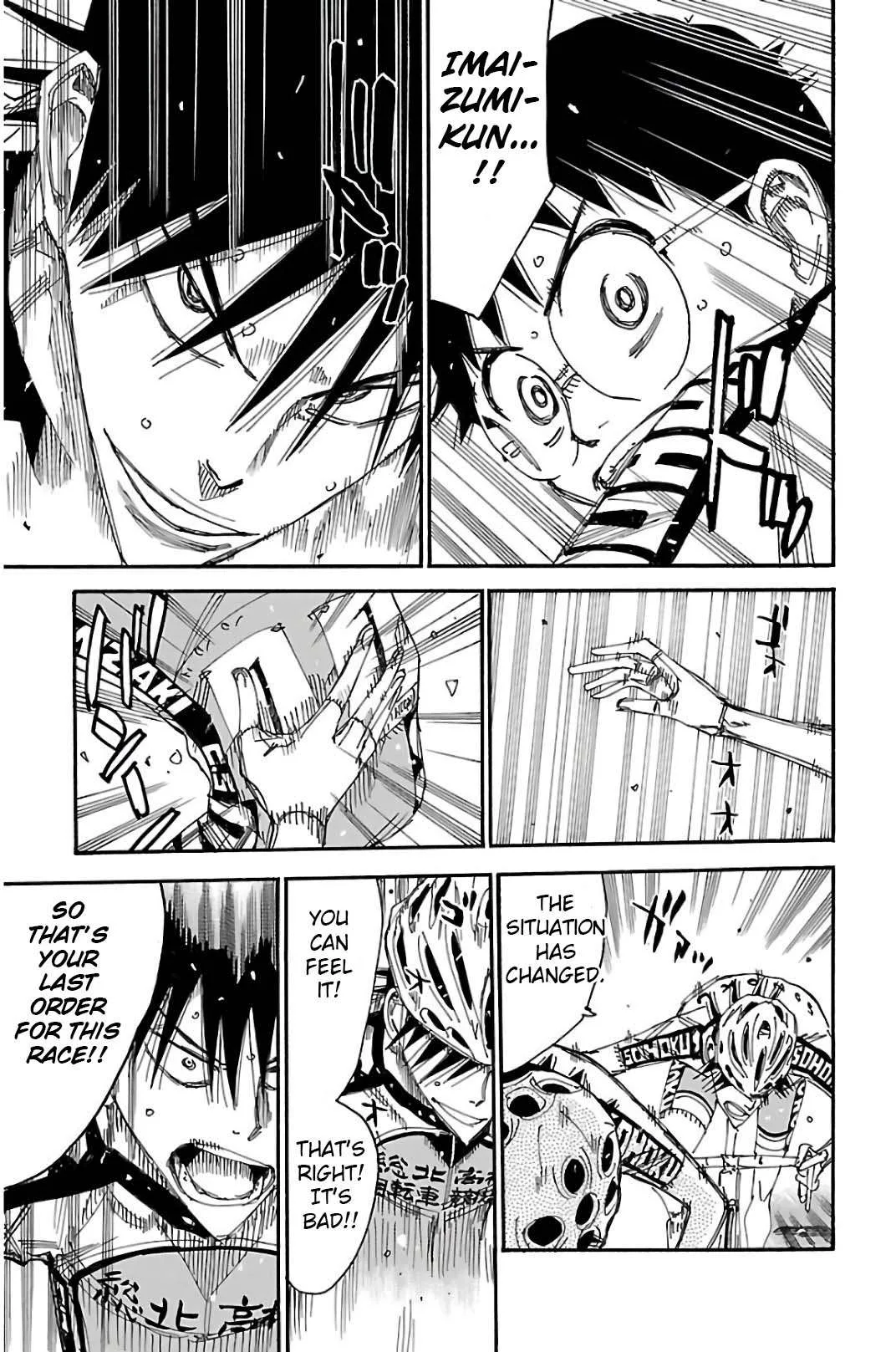 Yowamushi Pedal Chapter 514 page 3