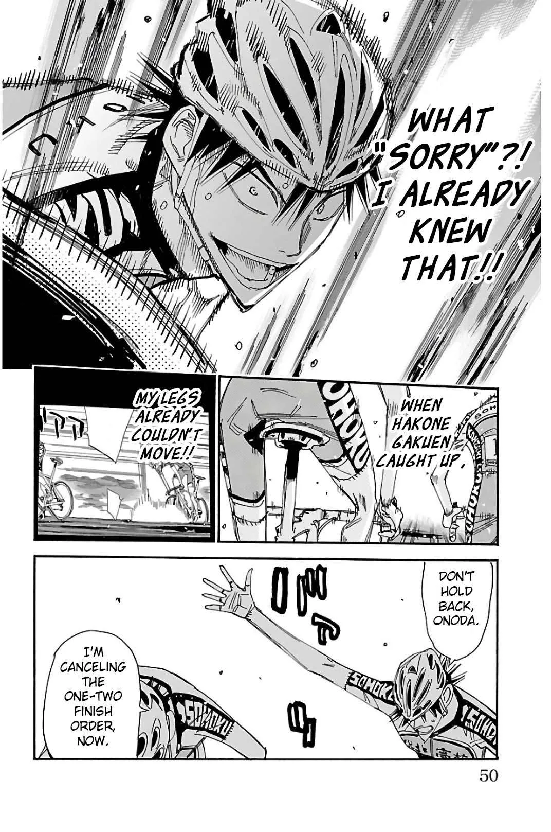 Yowamushi Pedal Chapter 514 page 2