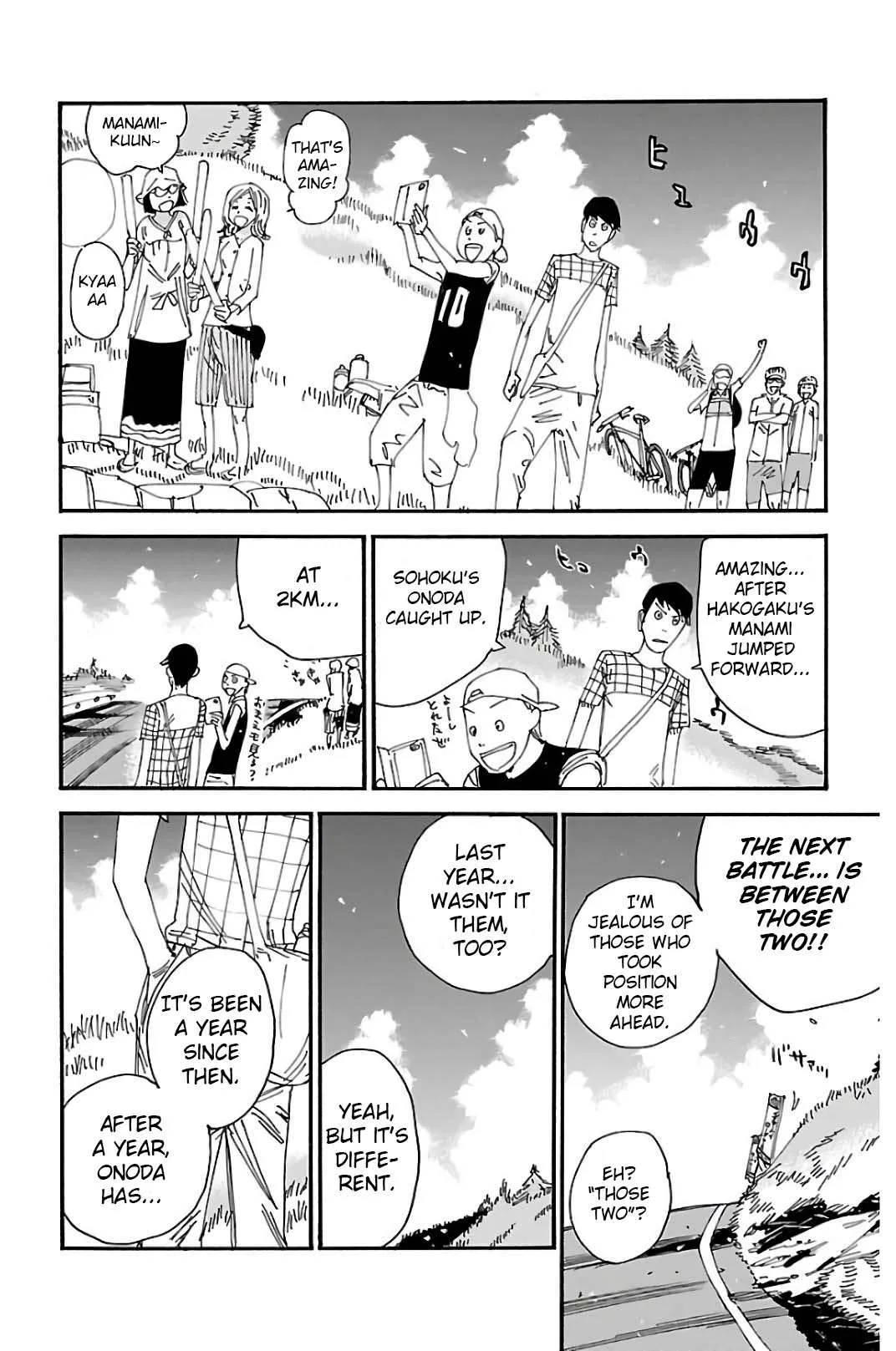 Yowamushi Pedal Chapter 514 page 15