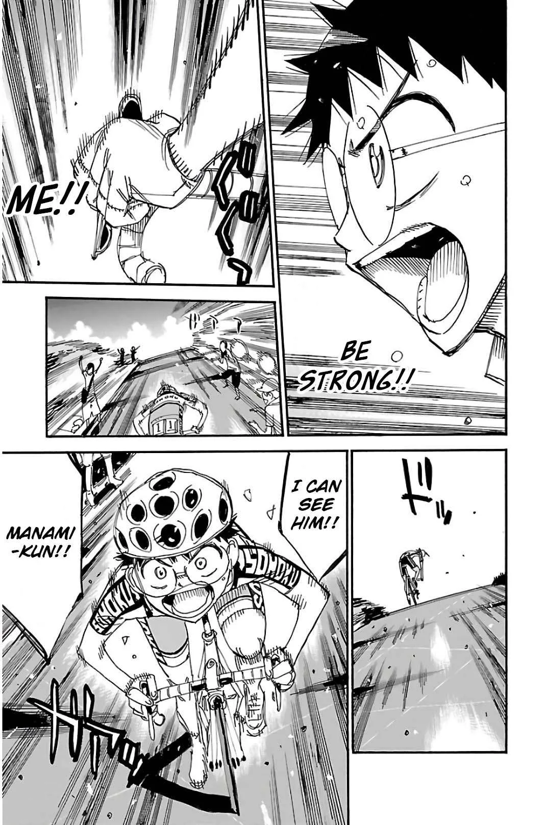 Yowamushi Pedal Chapter 514 page 14