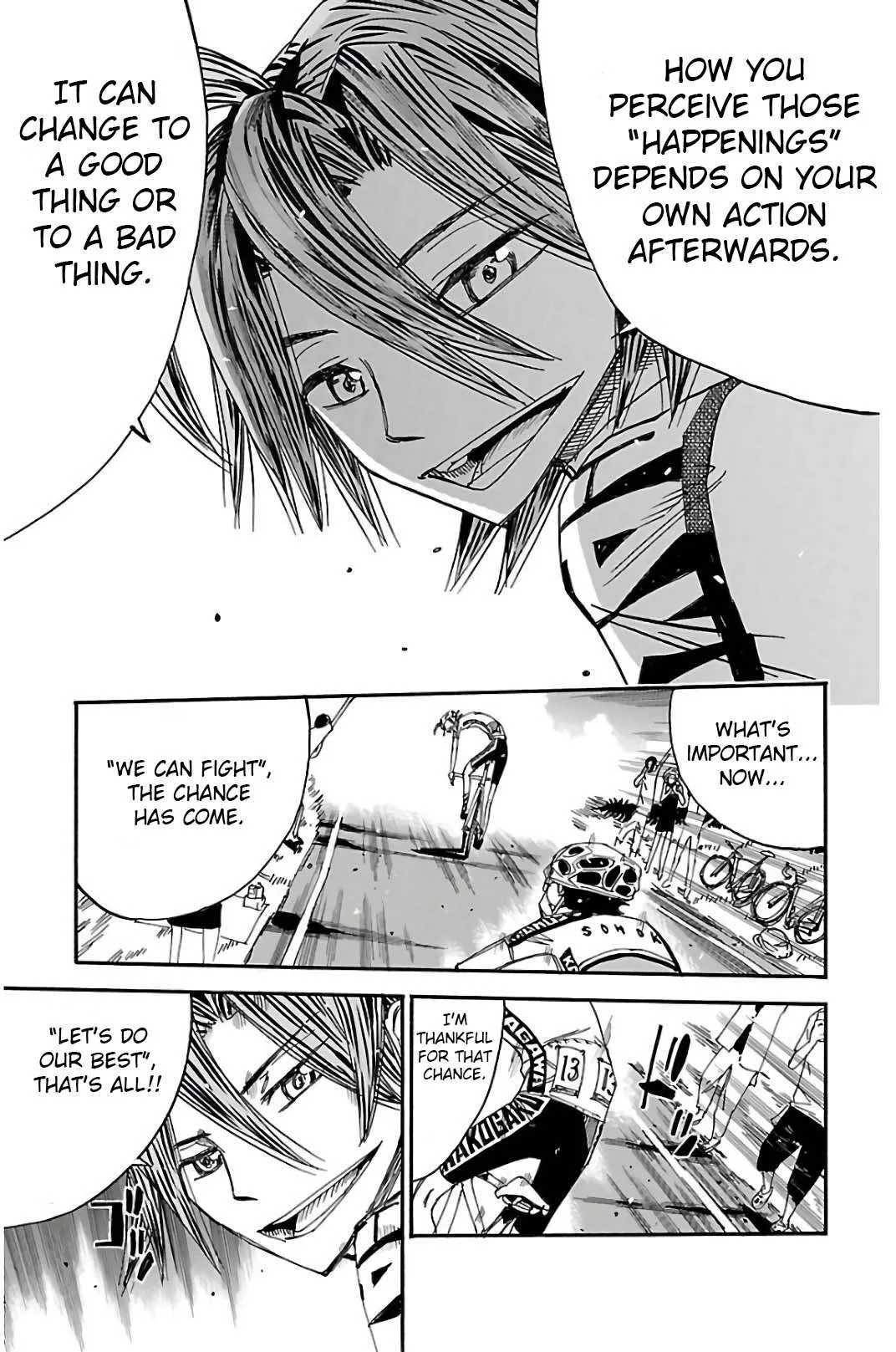 Yowamushi Pedal Chapter 515 page 14