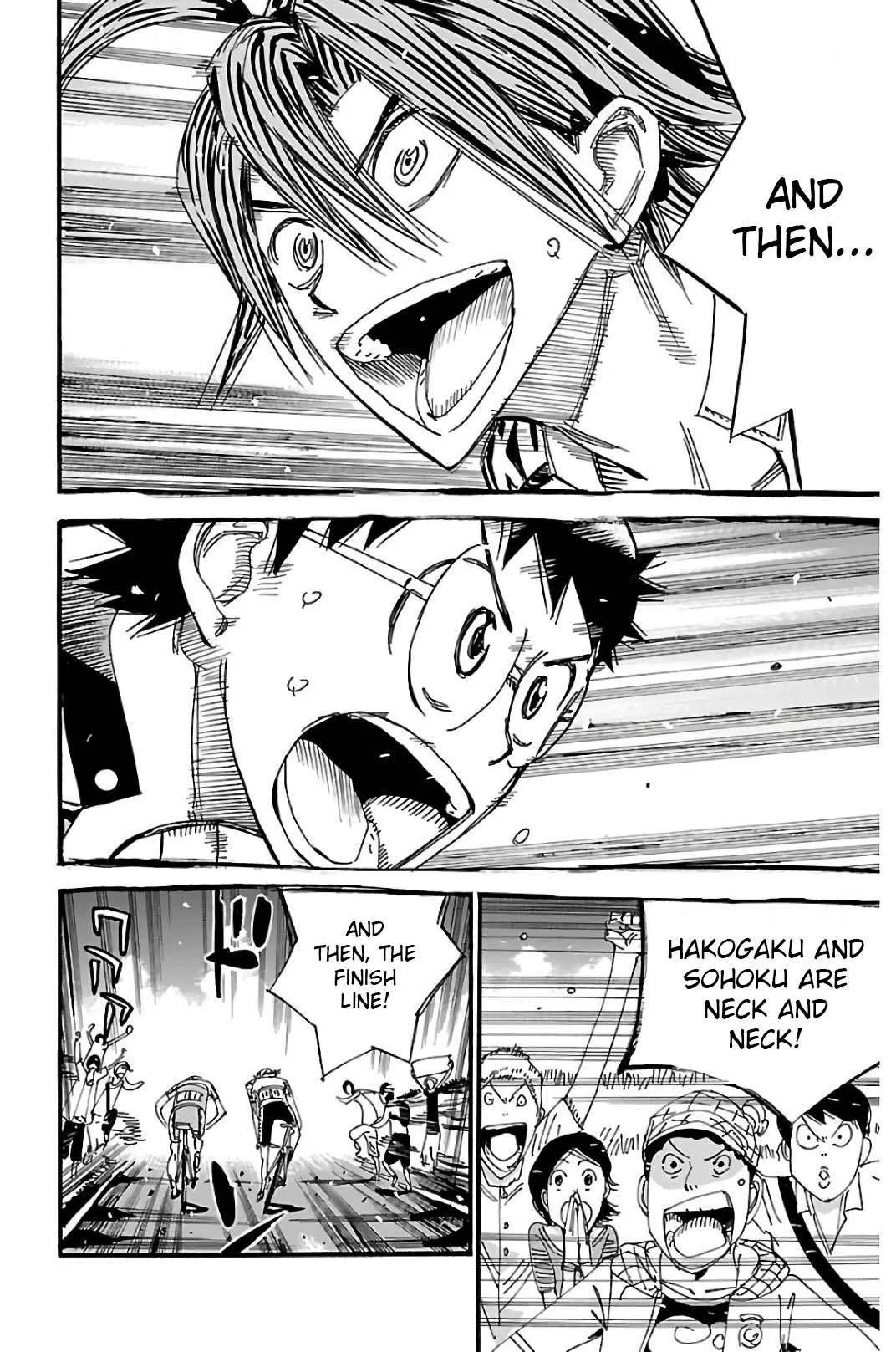Yowamushi Pedal Chapter 515 page 18