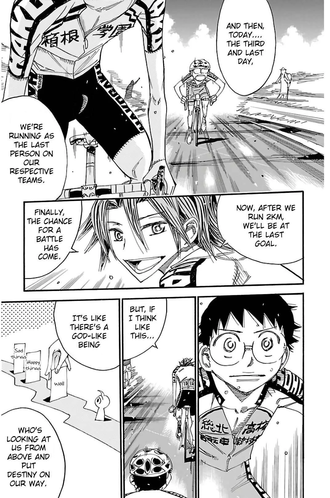 Yowamushi Pedal Chapter 515 page 12