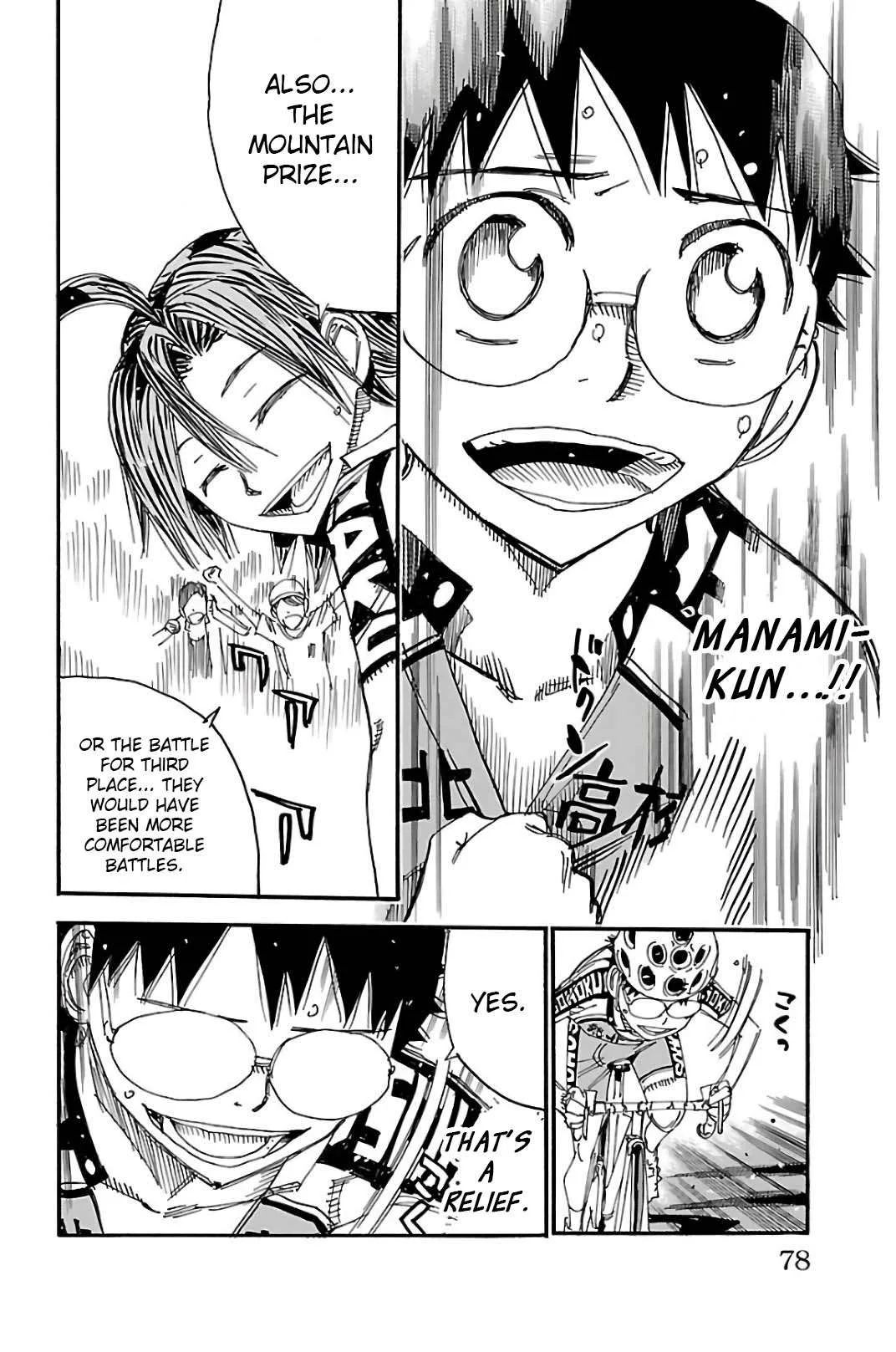 Yowamushi Pedal Chapter 515 page 9