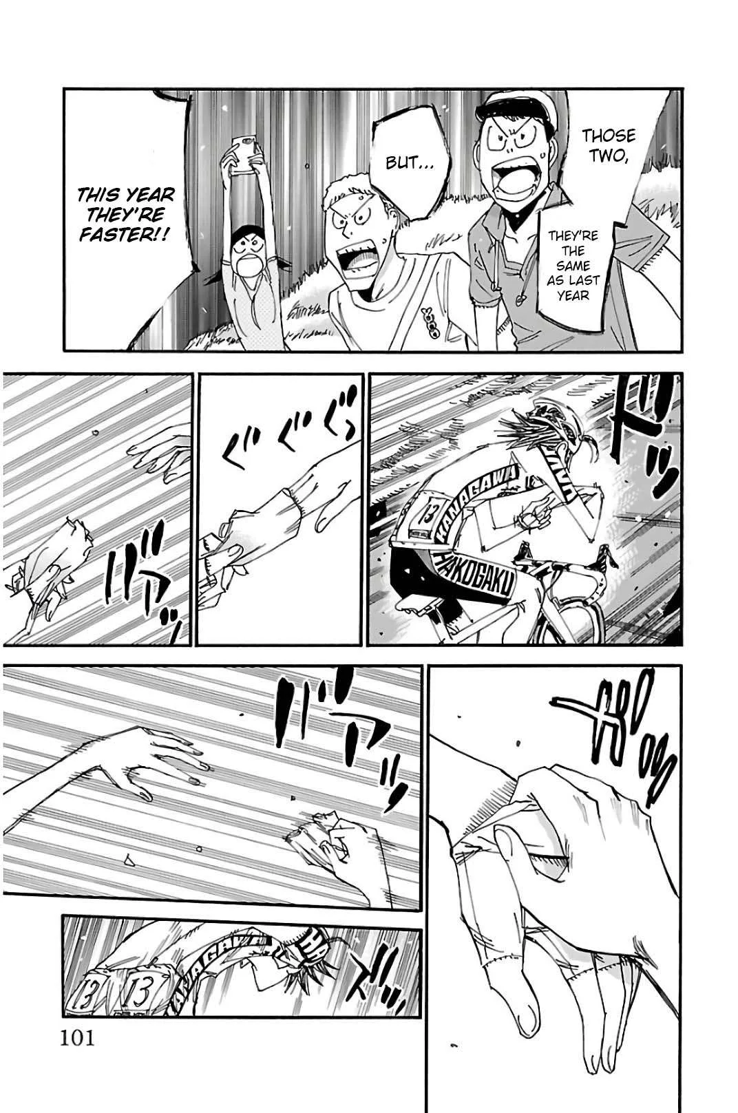 Yowamushi Pedal Chapter 516 page 7