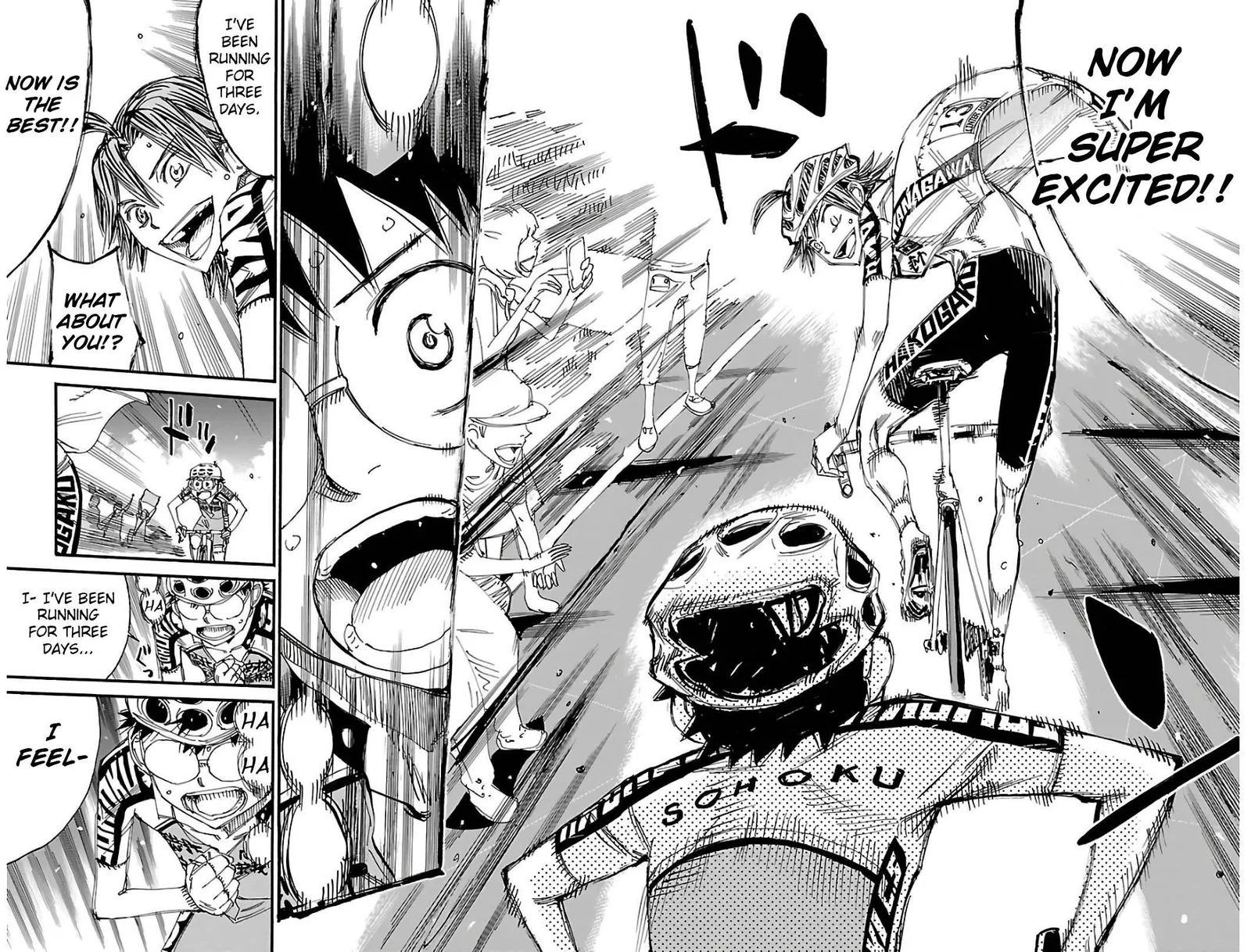 Yowamushi Pedal Chapter 517 page 17