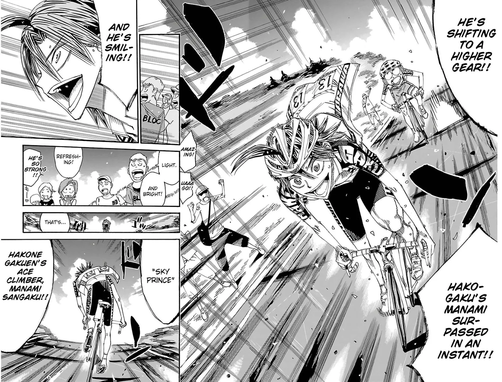 Yowamushi Pedal Chapter 518 page 14