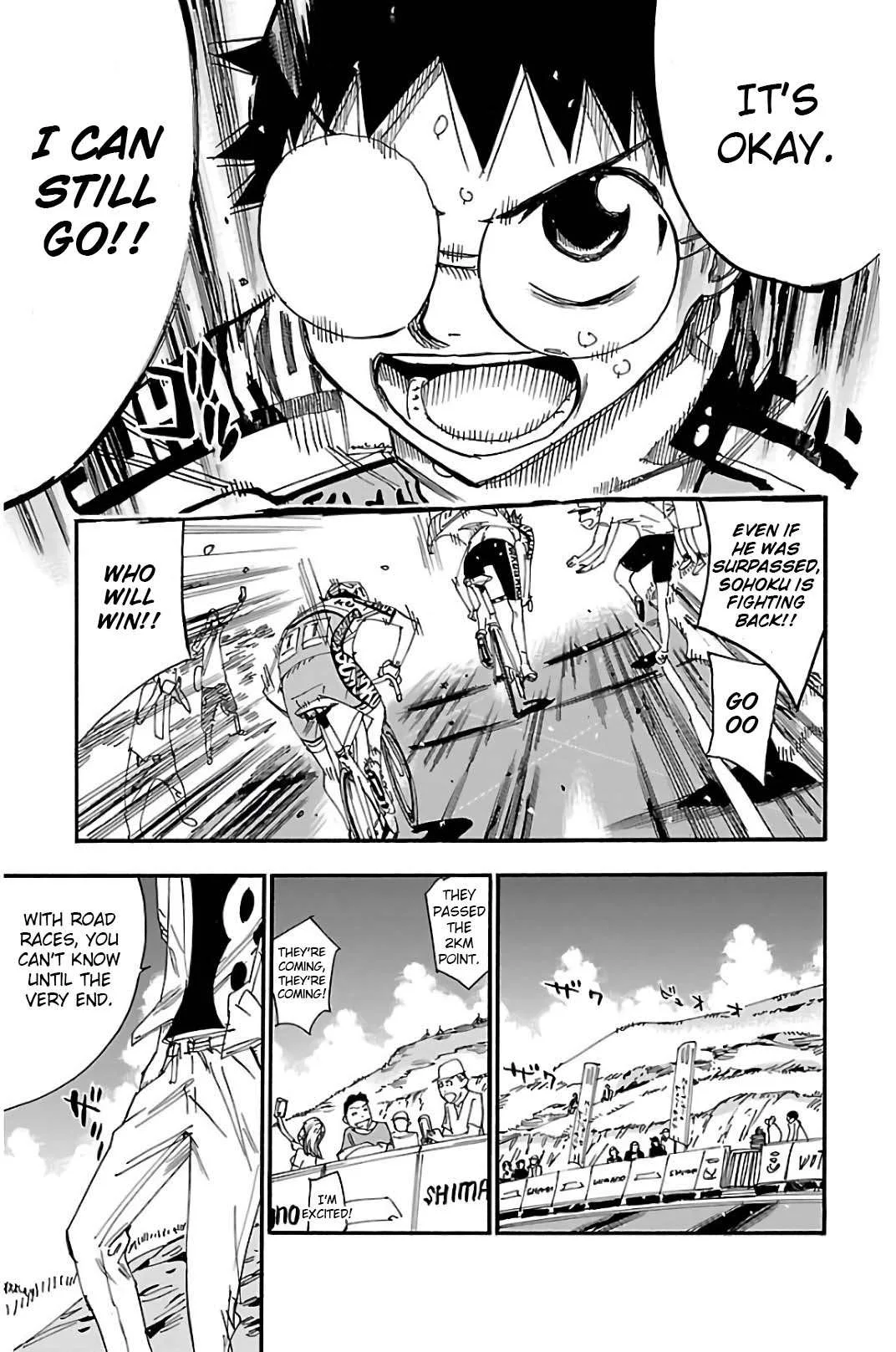 Yowamushi Pedal Chapter 518 page 16