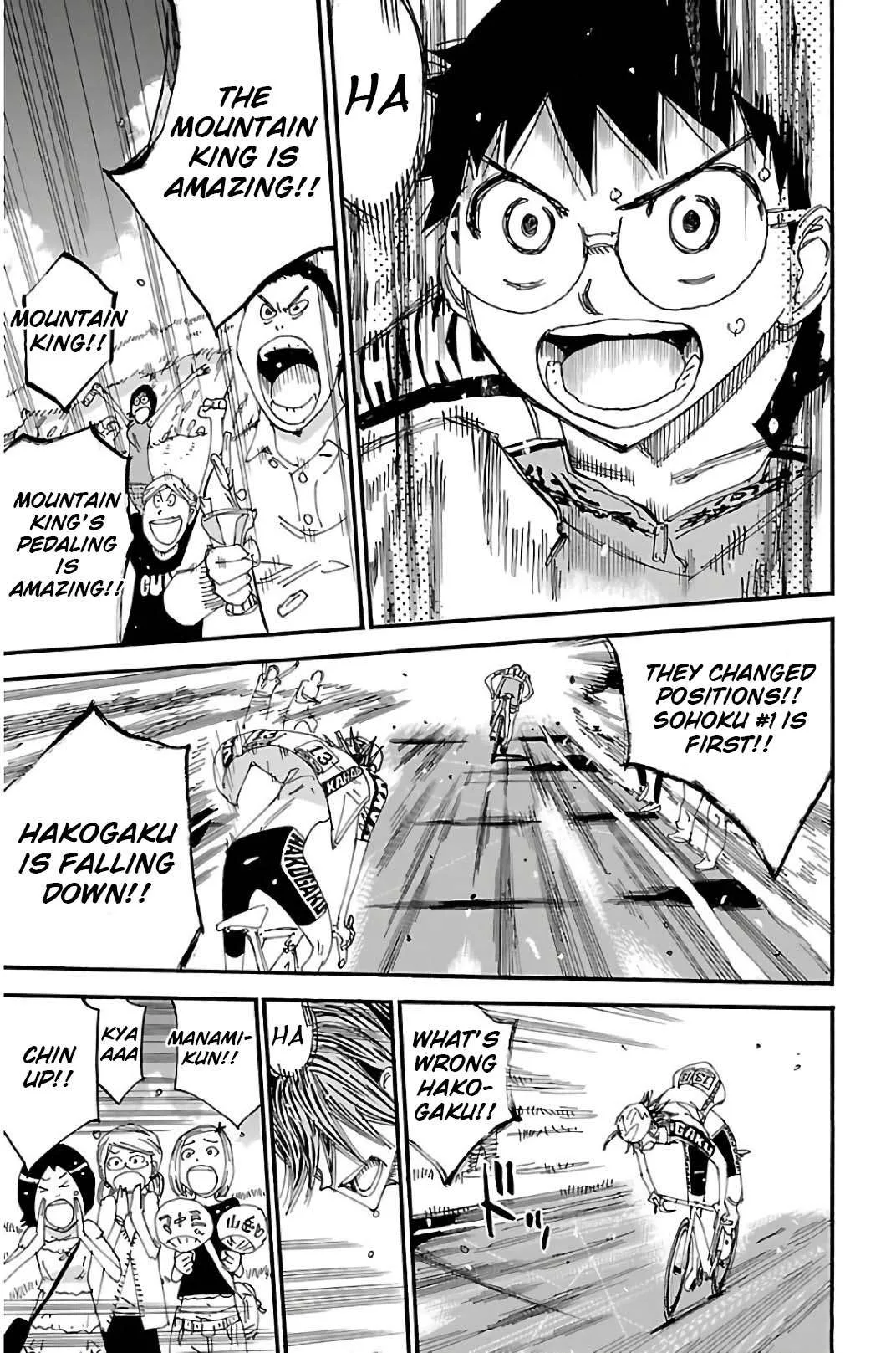 Yowamushi Pedal Chapter 518 page 8