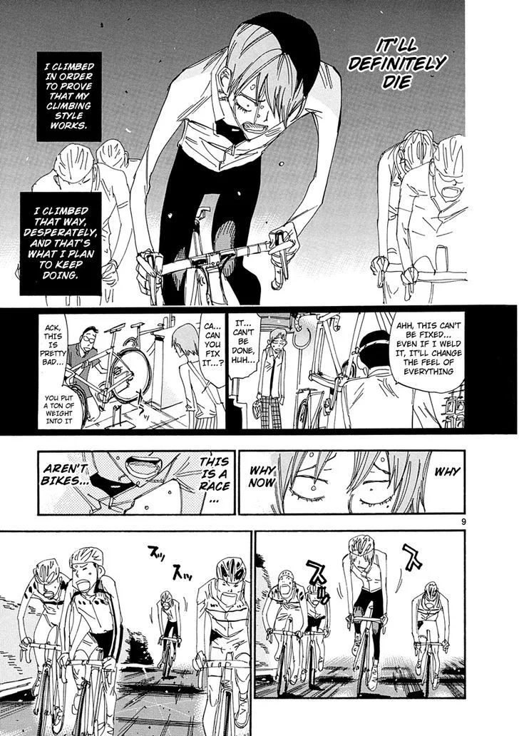 Yowamushi Pedal Chapter 52.5 page 10