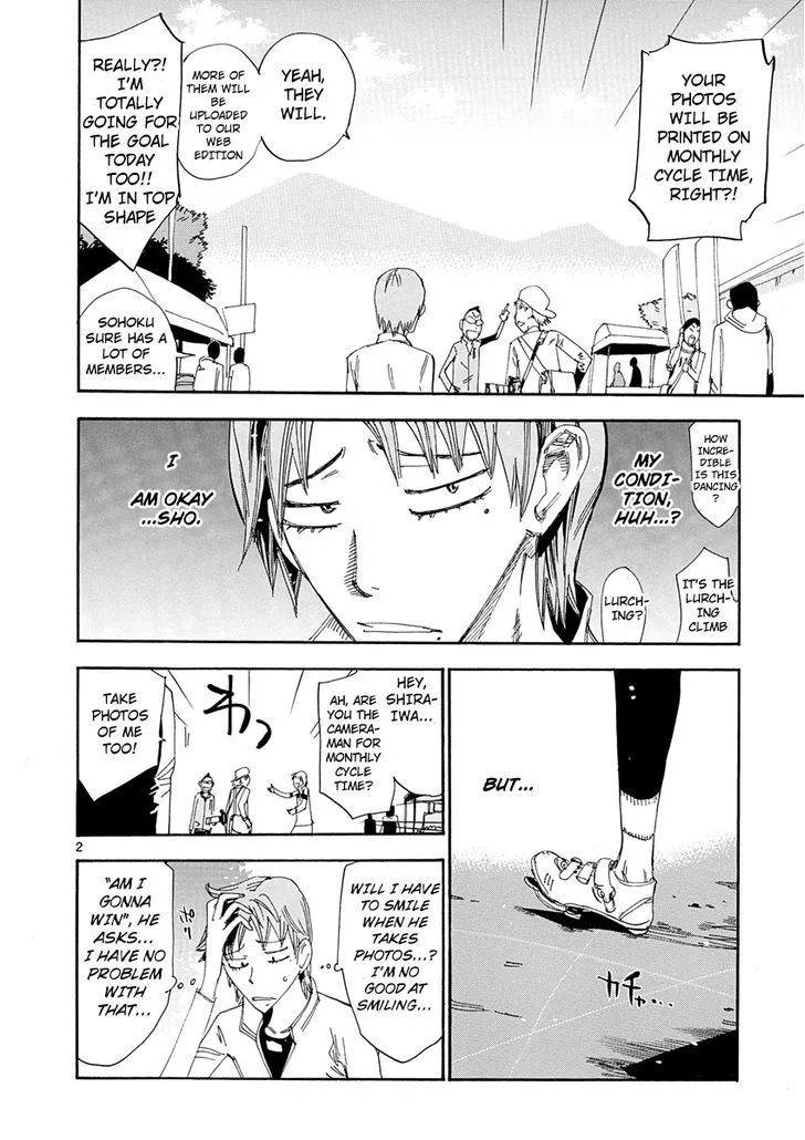 Yowamushi Pedal Chapter 52.5 page 4