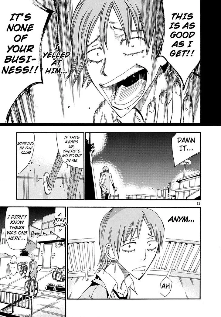 Yowamushi Pedal Chapter 52.5 page 13