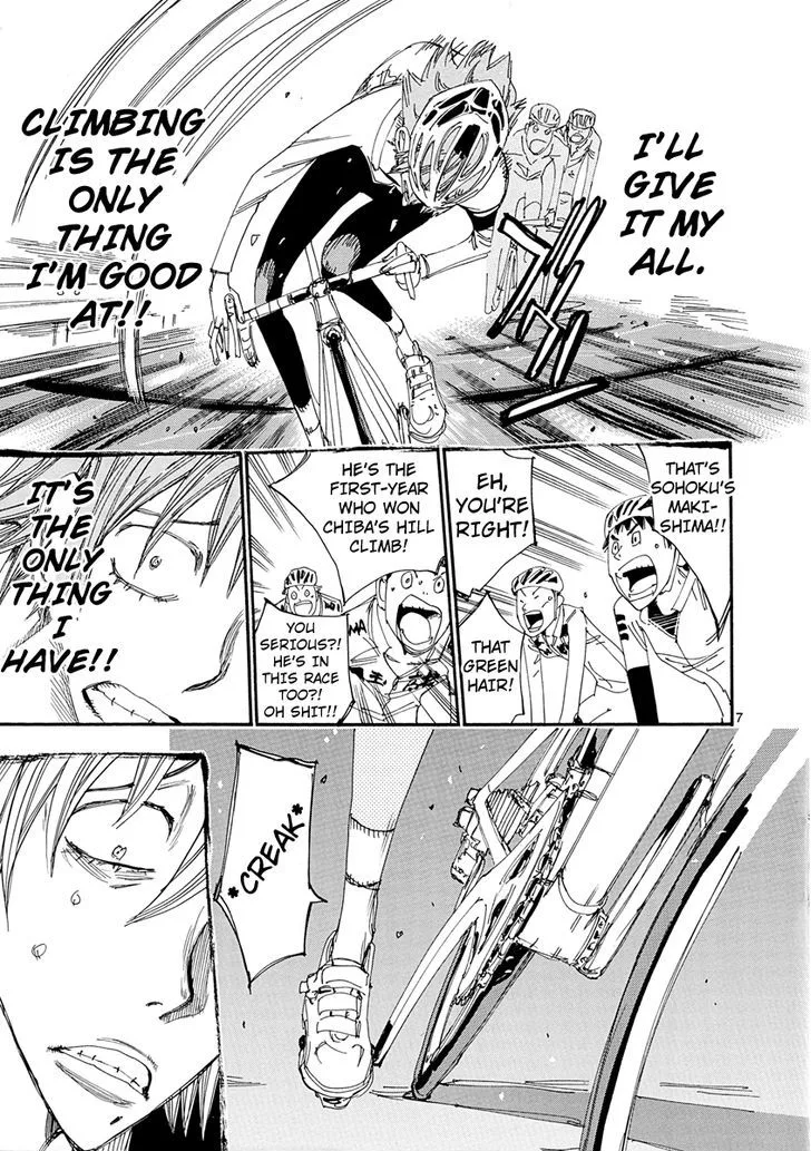 Yowamushi Pedal Chapter 52.5 page 8