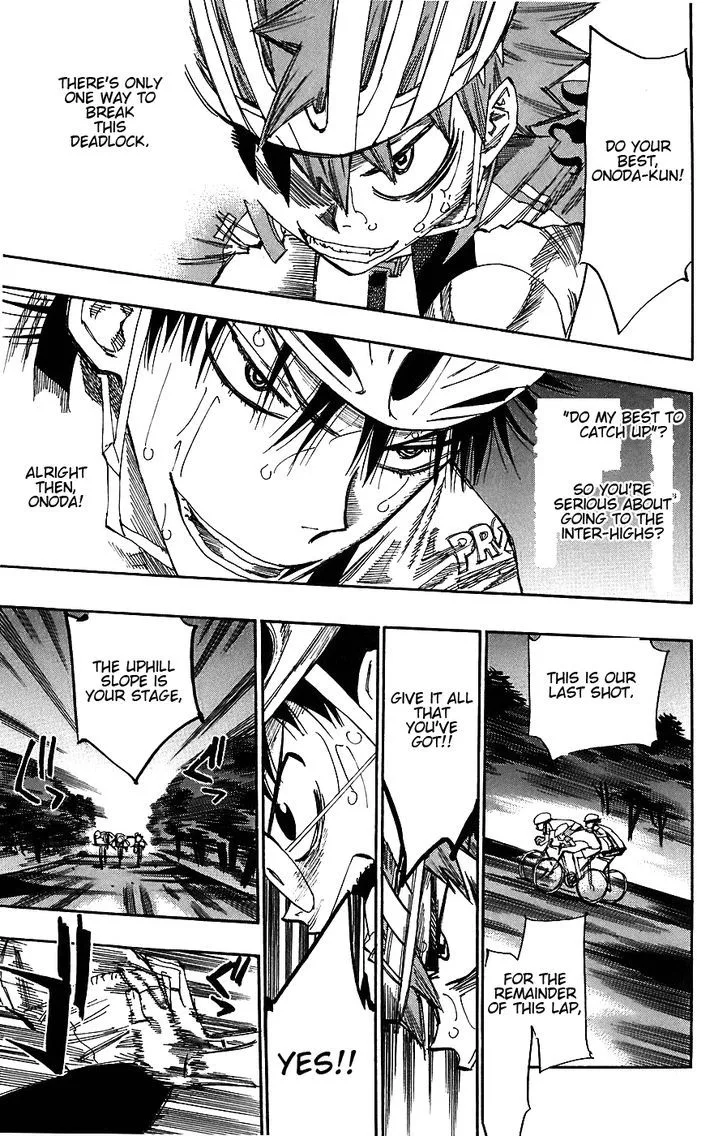 Yowamushi Pedal Chapter 52 page 15