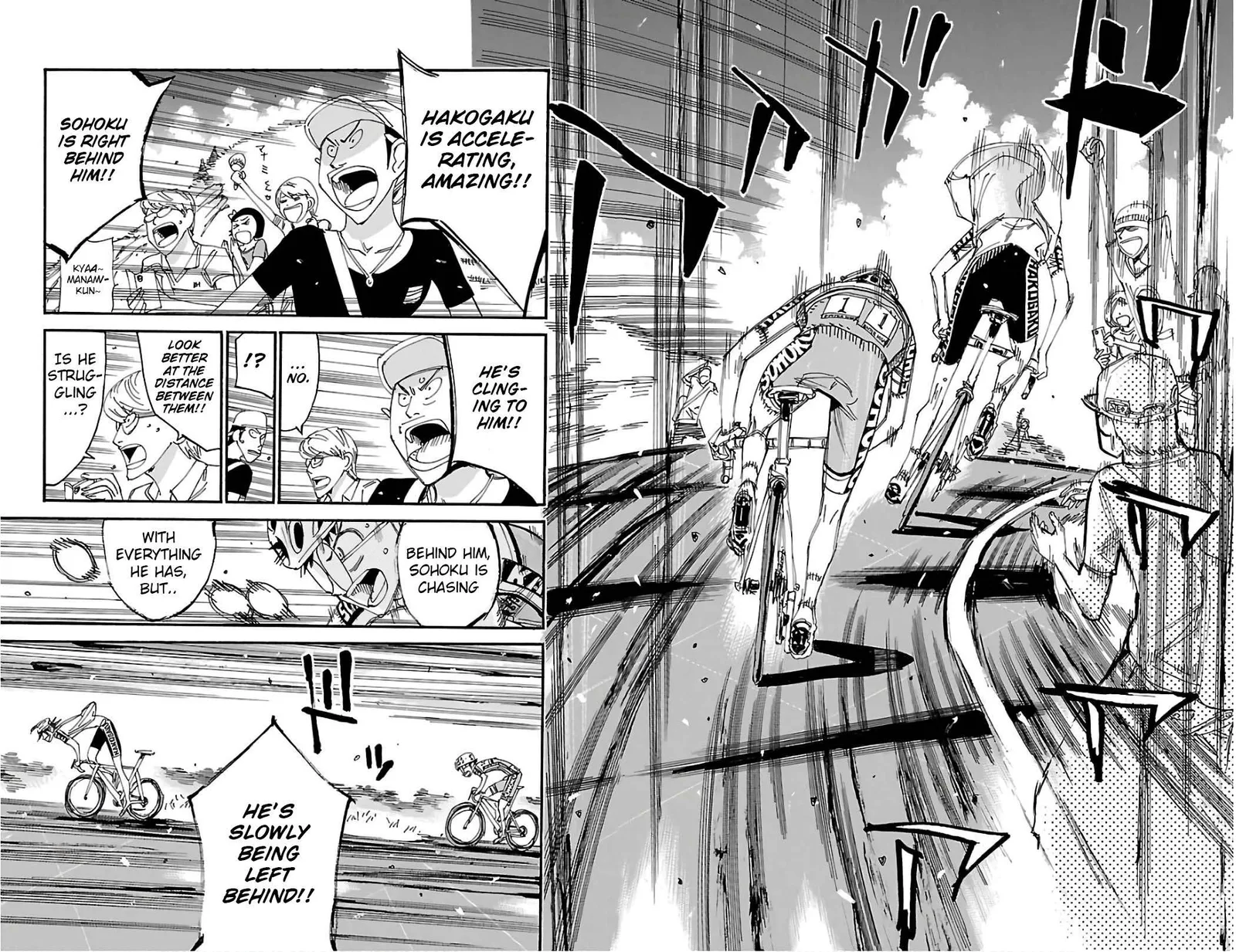 Yowamushi Pedal Chapter 520 page 9