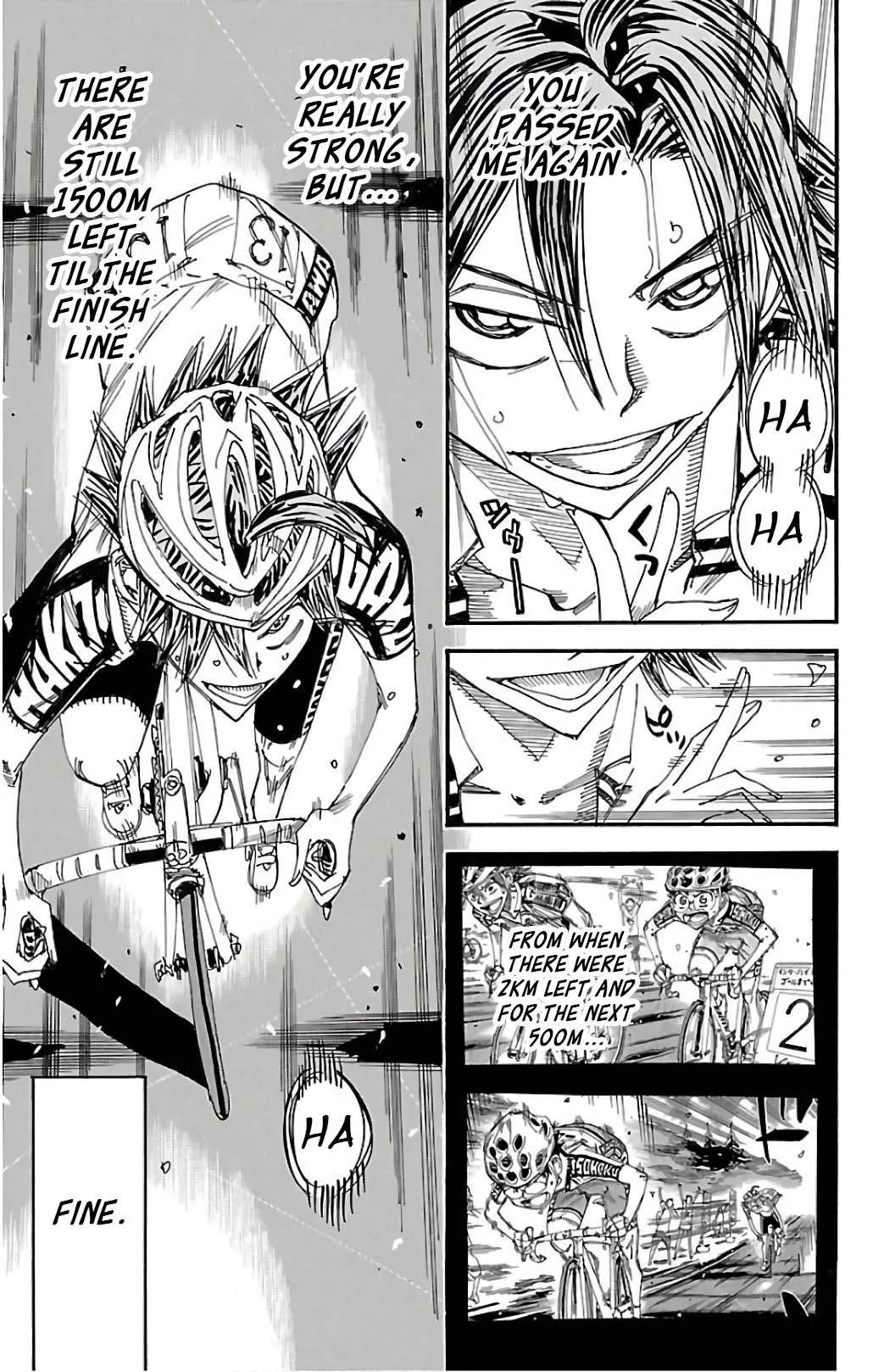 Yowamushi Pedal Chapter 521 page 3