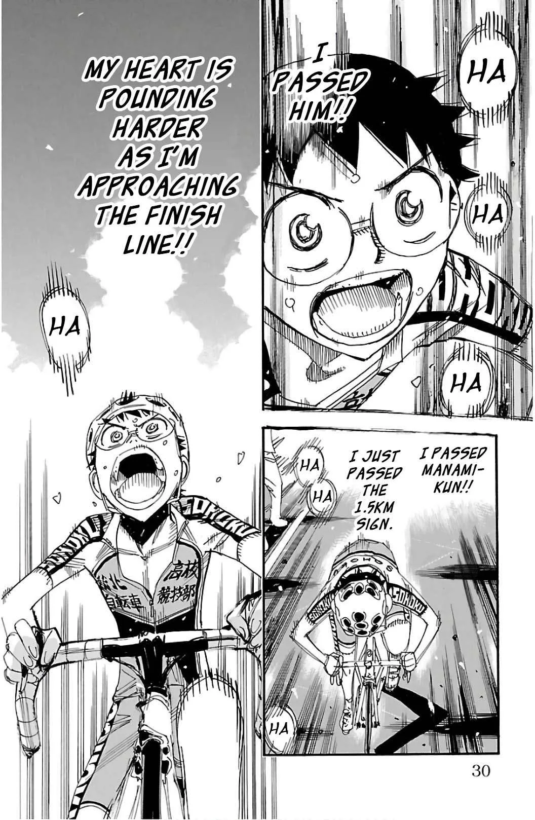 Yowamushi Pedal Chapter 521 page 2