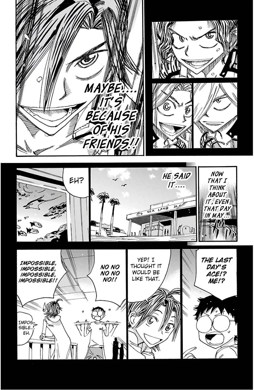 Yowamushi Pedal Chapter 521 page 9