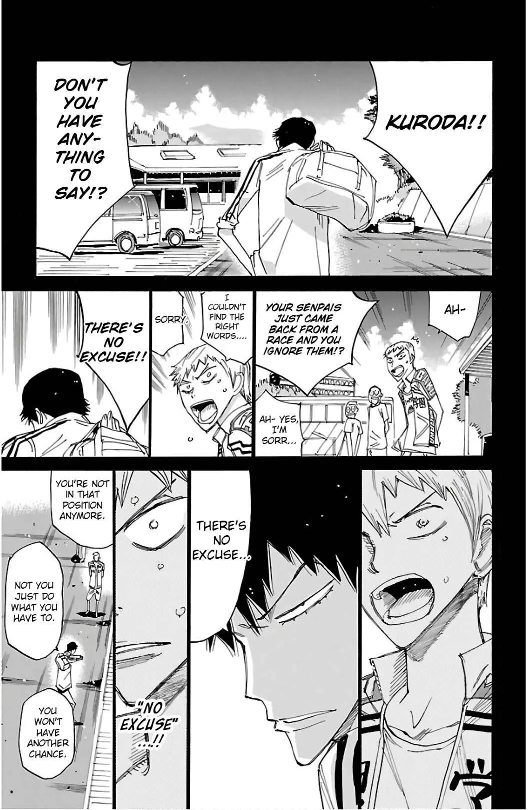 Yowamushi Pedal Chapter 522 page 8