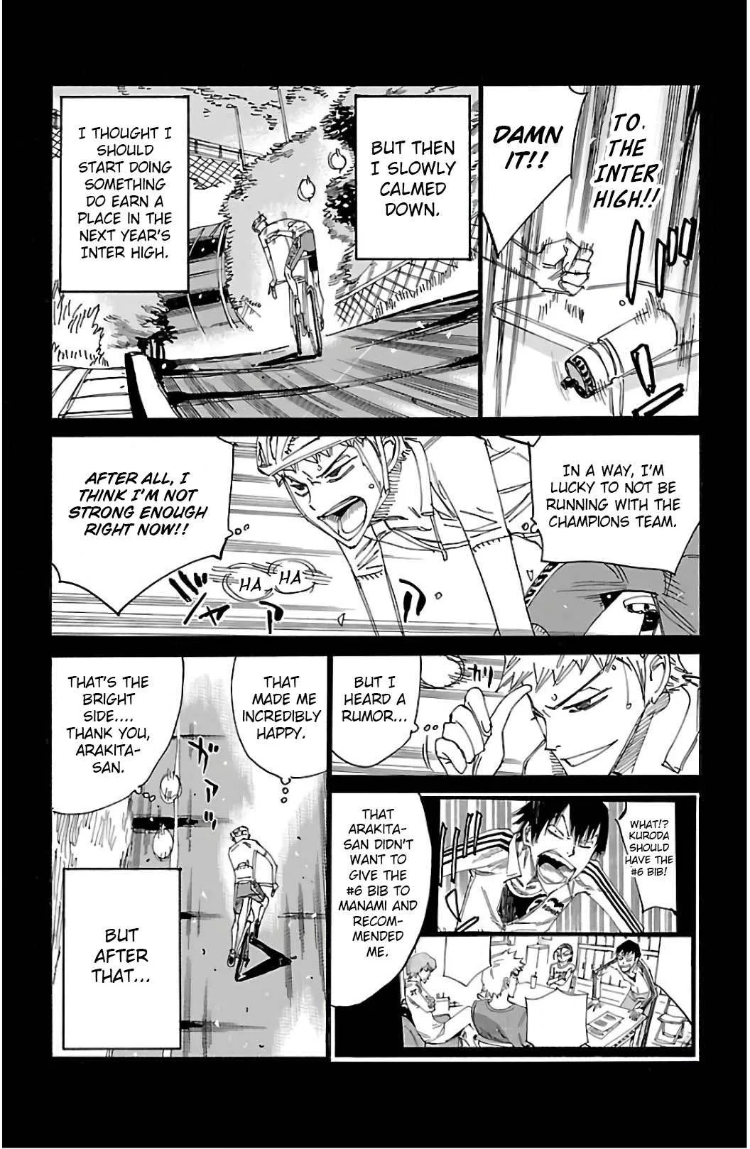 Yowamushi Pedal Chapter 522 page 3