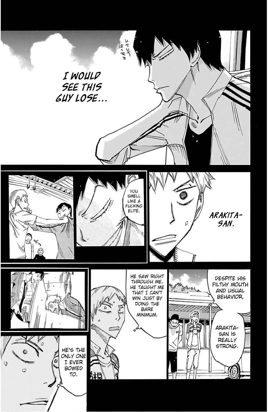 Yowamushi Pedal Chapter 522 page 6