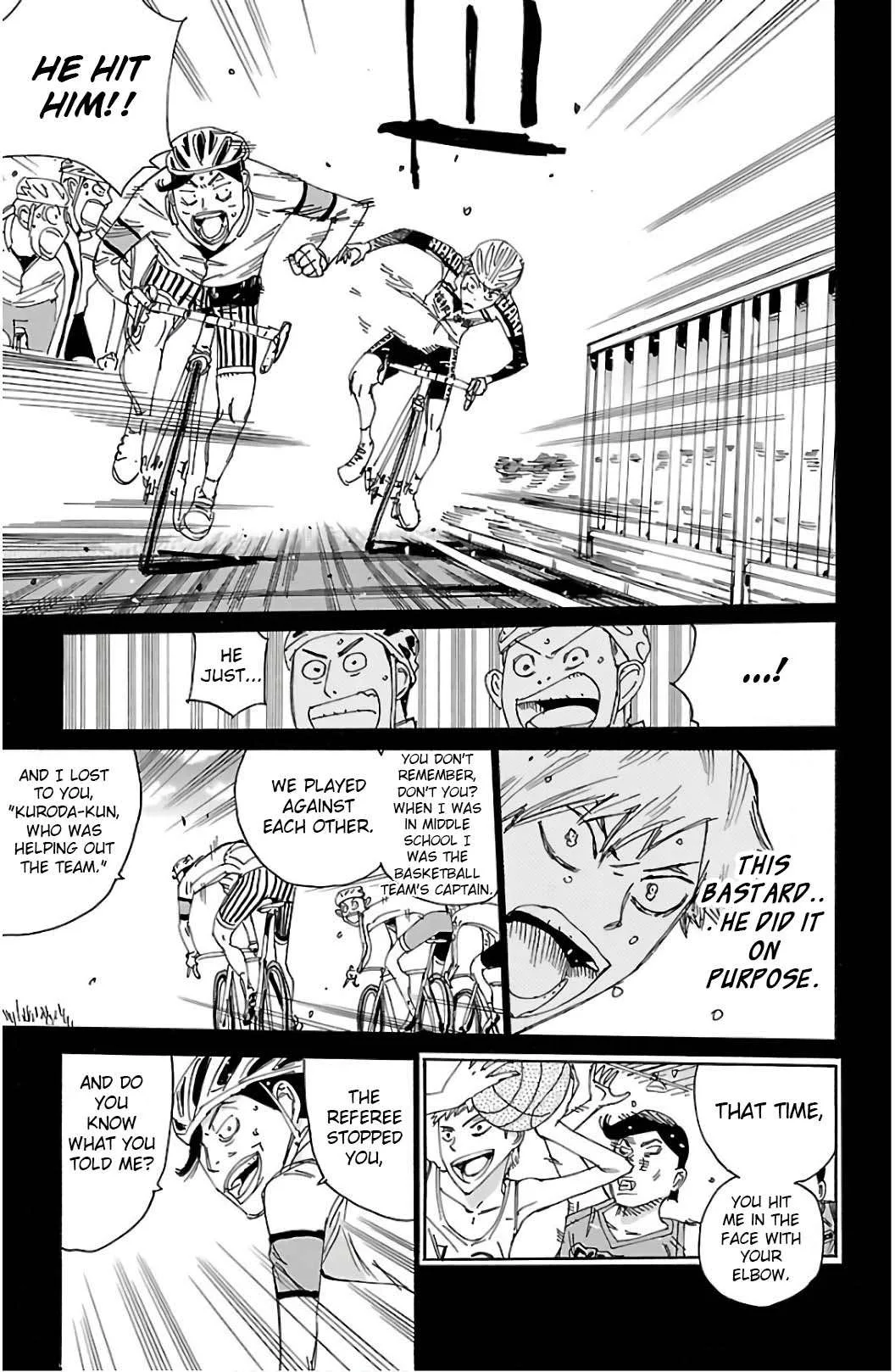 Yowamushi Pedal Chapter 522 page 18