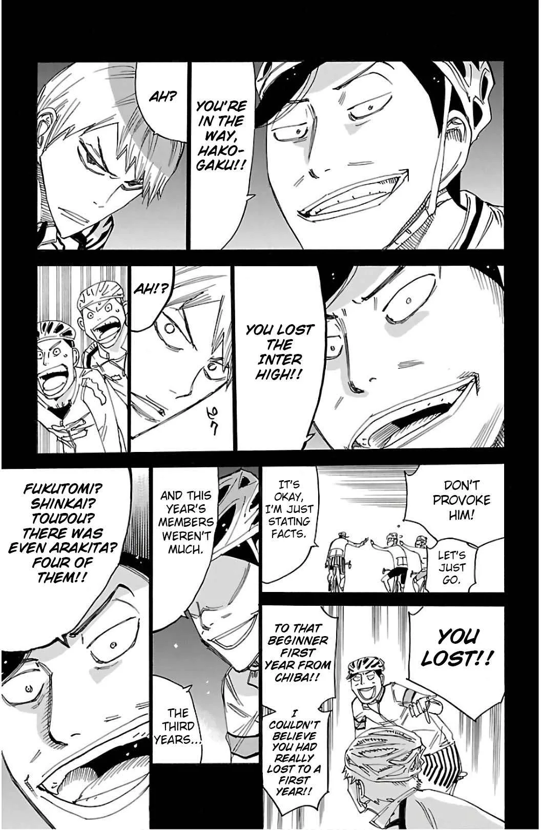 Yowamushi Pedal Chapter 522 page 16
