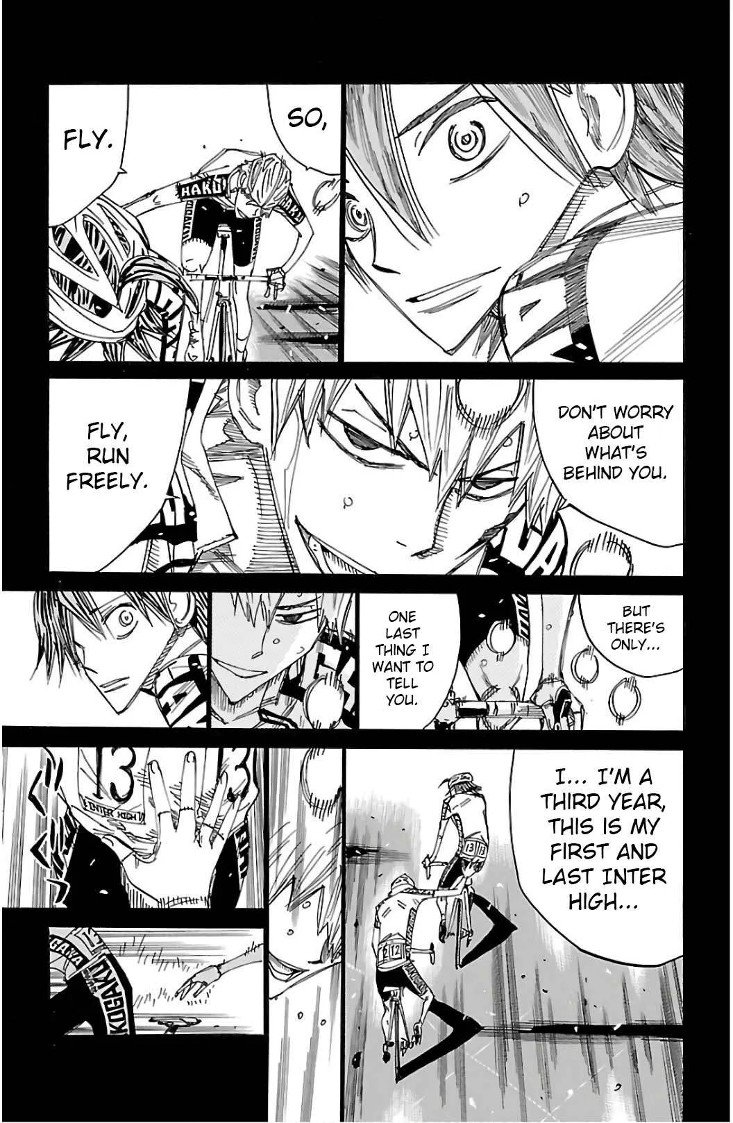 Yowamushi Pedal Chapter 523 page 16