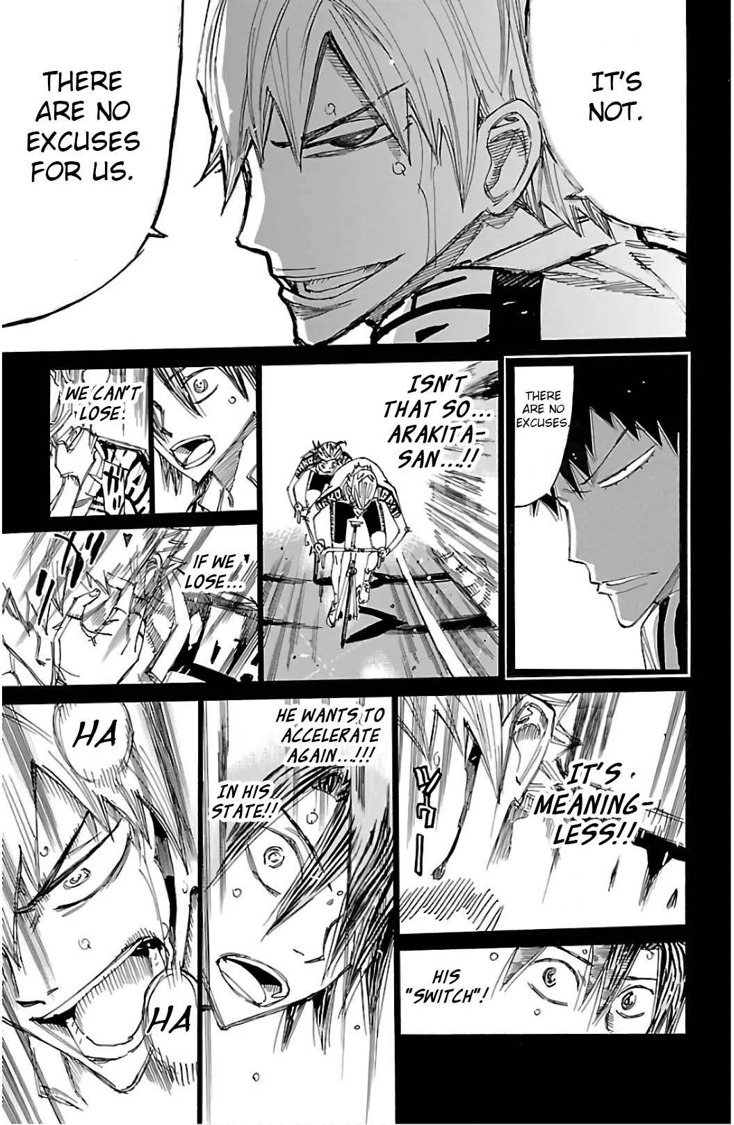 Yowamushi Pedal Chapter 523 page 12