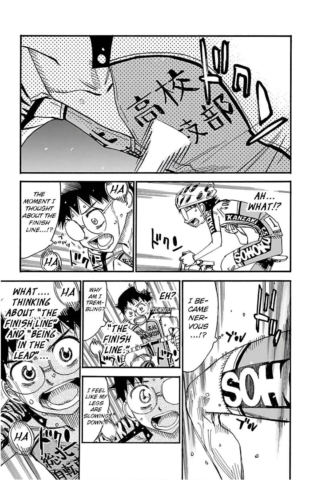 Yowamushi Pedal Chapter 524 page 6